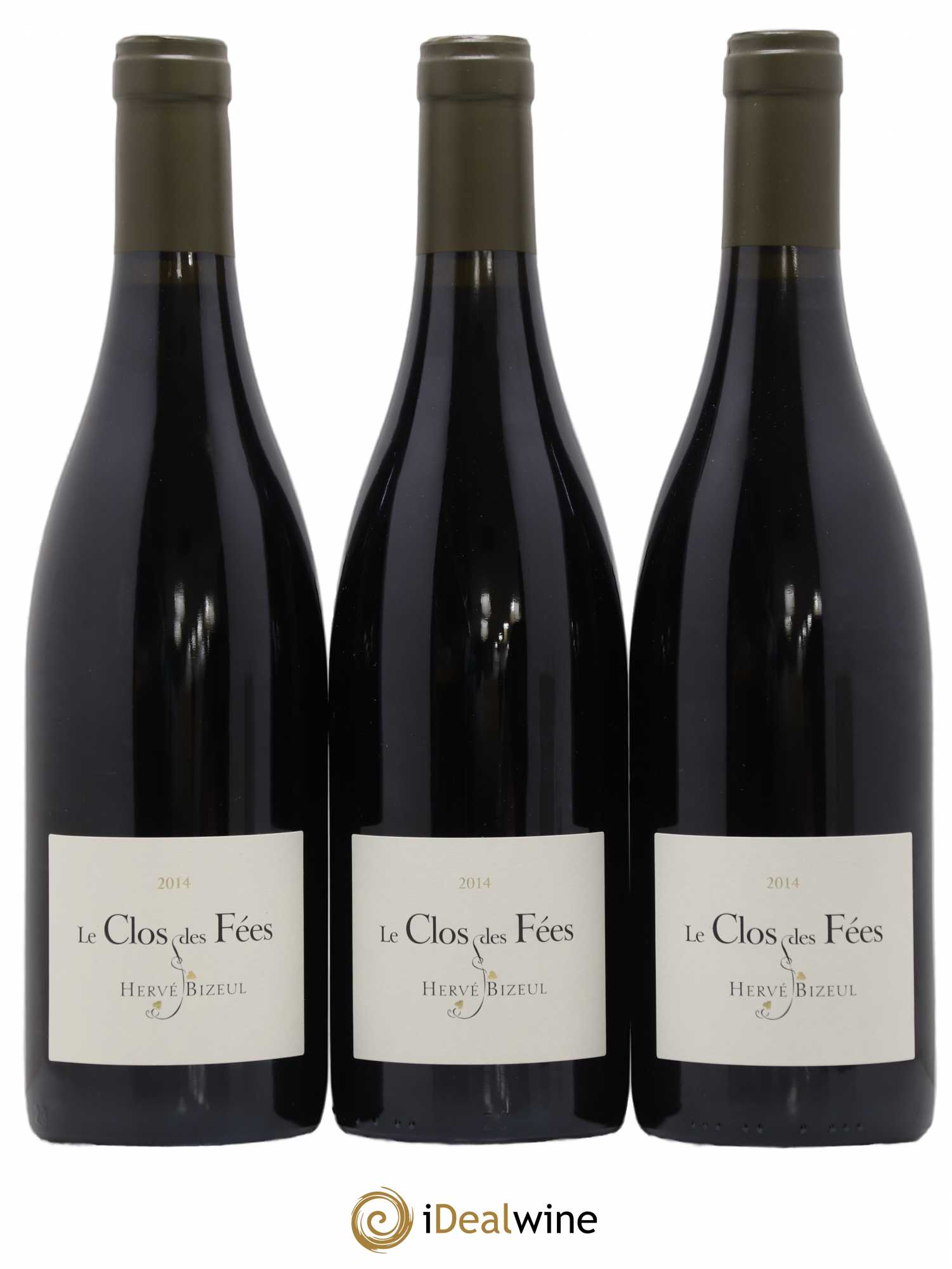 Côtes du Roussillon Villages Clos des Fées Hervé Bizeul 2014 - Lot de 3 bouteilles - 0