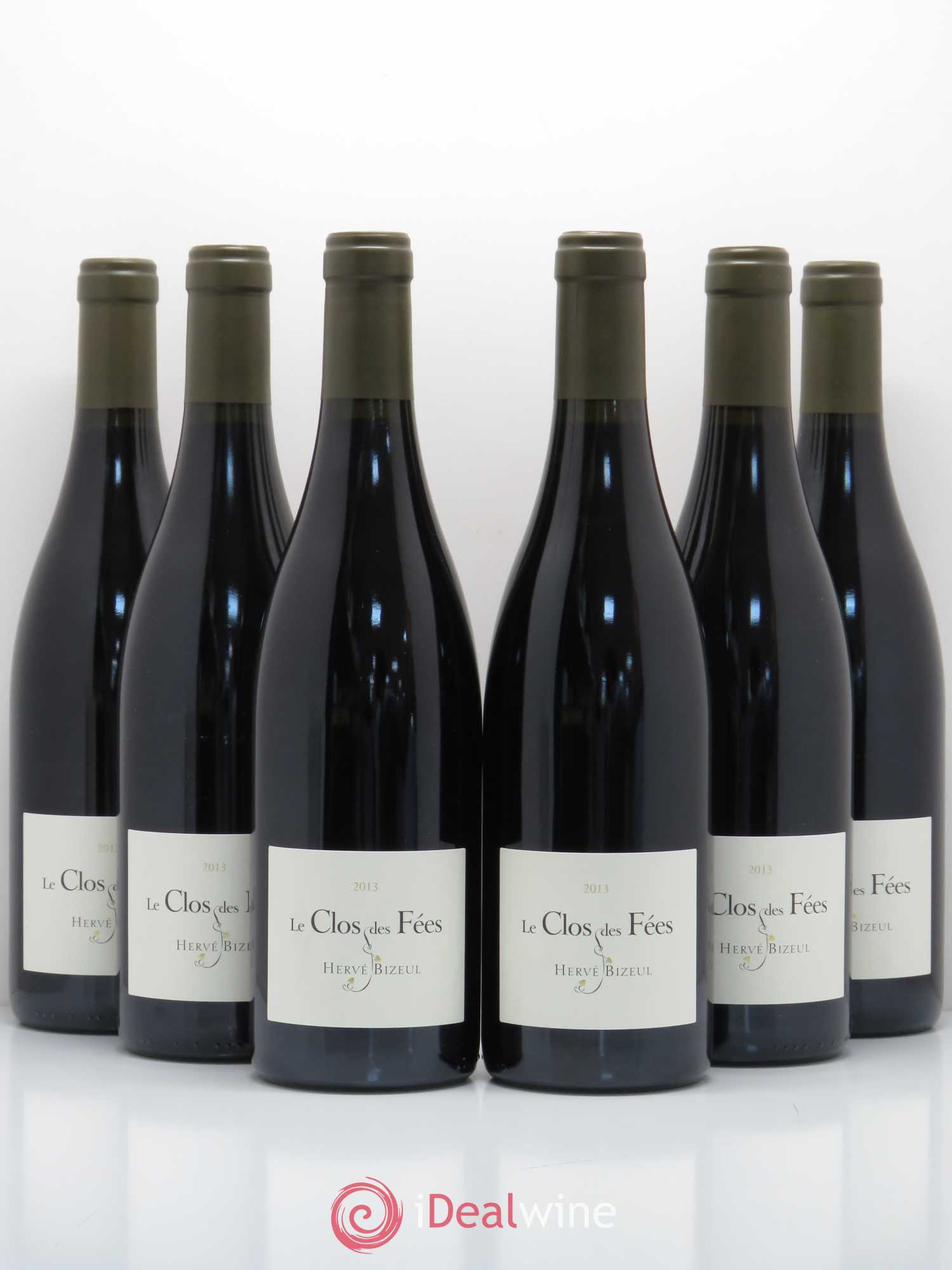 Côtes du Roussillon Villages Clos des Fées Hervé Bizeul 2013 - Lot de 6 bouteilles - 0