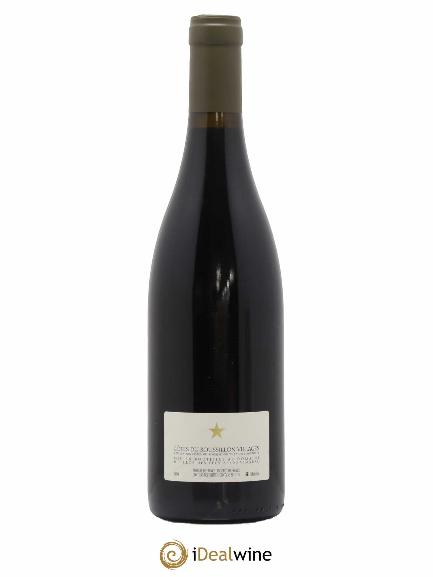 Côtes du Roussillon Villages Clos des Fées Hervé Bizeul 2006 - Lot de 1 bouteille - 1