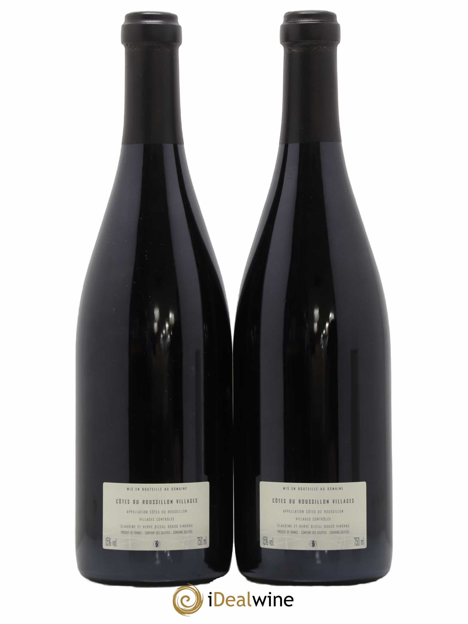 Côtes du Roussillon Villages Clos des Fées La Petite Sibérie Hervé Bizeul 2014 - Lot de 2 bouteilles - 1