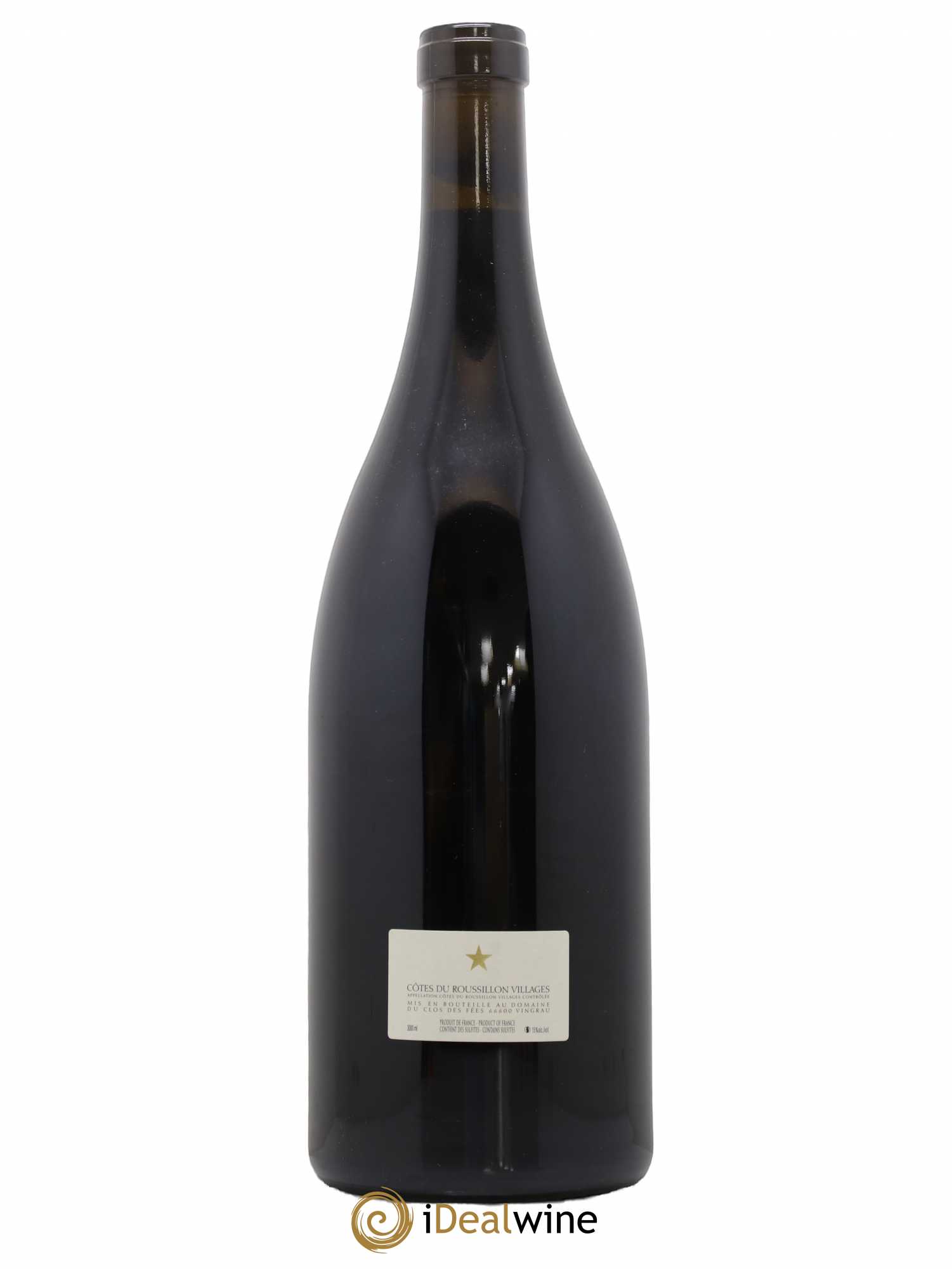 Côtes du Roussillon Villages Clos des Fées Hervé Bizeul 2003 - Lot de 1 double magnum - 1