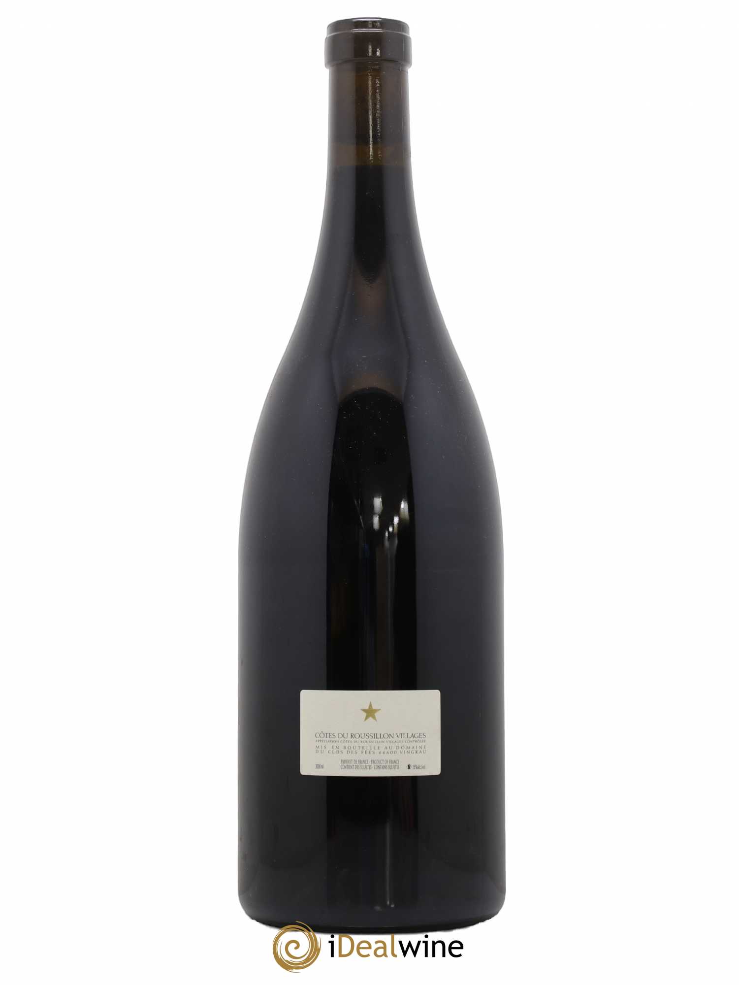 Côtes du Roussillon Villages Clos des Fées Hervé Bizeul 2003 - Lot de 1 double magnum - 1