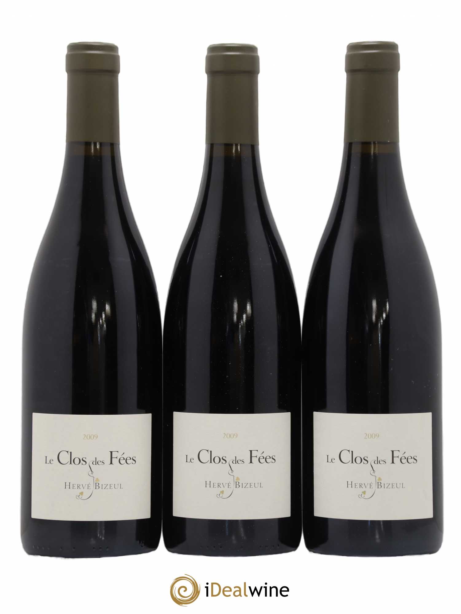 Côtes du Roussillon Villages Clos des Fées Hervé Bizeul 2009 - Lot de 3 bouteilles - 0