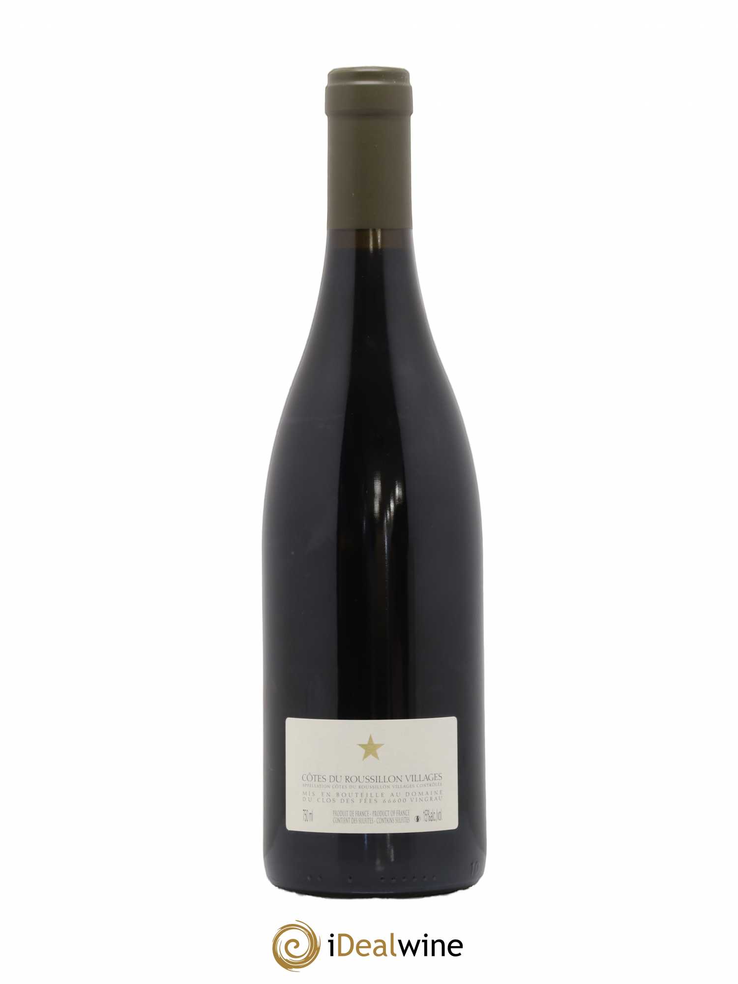Côtes du Roussillon Villages Clos des Fées Hervé Bizeul 2009 - Lot de 1 bouteille - 1