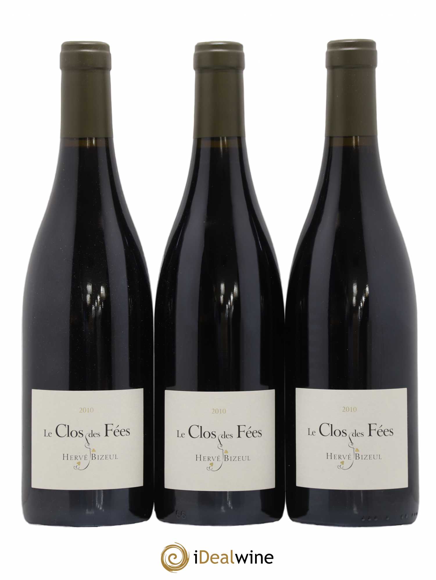 Côtes du Roussillon Villages Clos des Fées Hervé Bizeul 2010 - Lot de 3 bouteilles - 0
