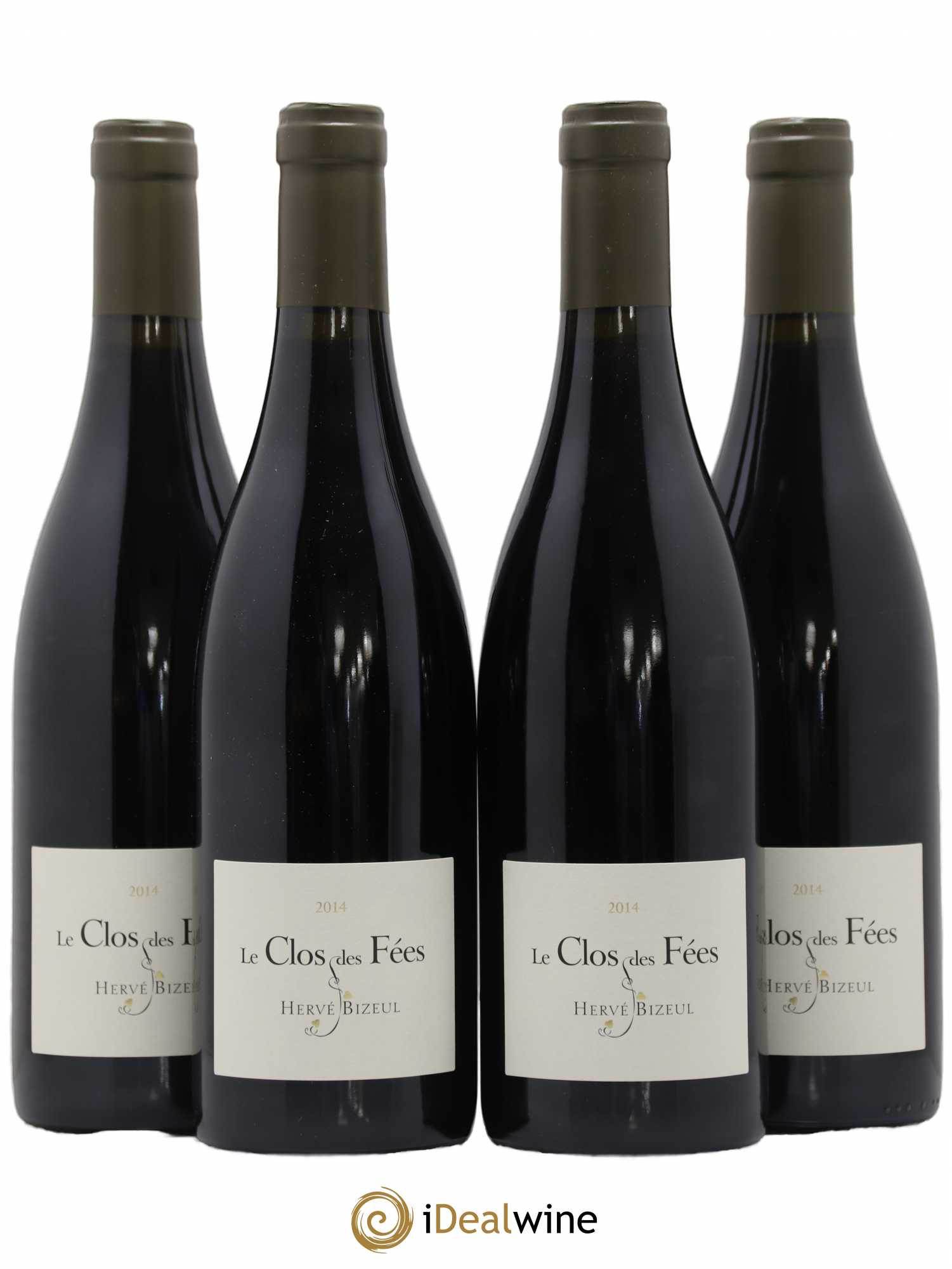 Côtes du Roussillon Villages Clos des Fées Hervé Bizeul 2014 - Lot de 4 bouteilles - 0