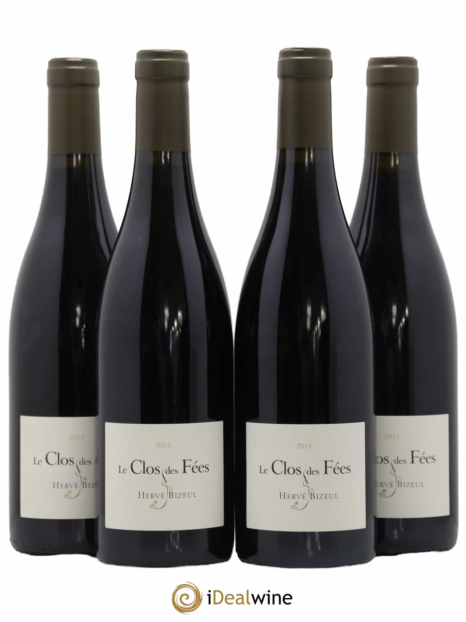 Côtes du Roussillon Villages Clos des Fées Hervé Bizeul 2014 - Lot de 4 bouteilles - 0
