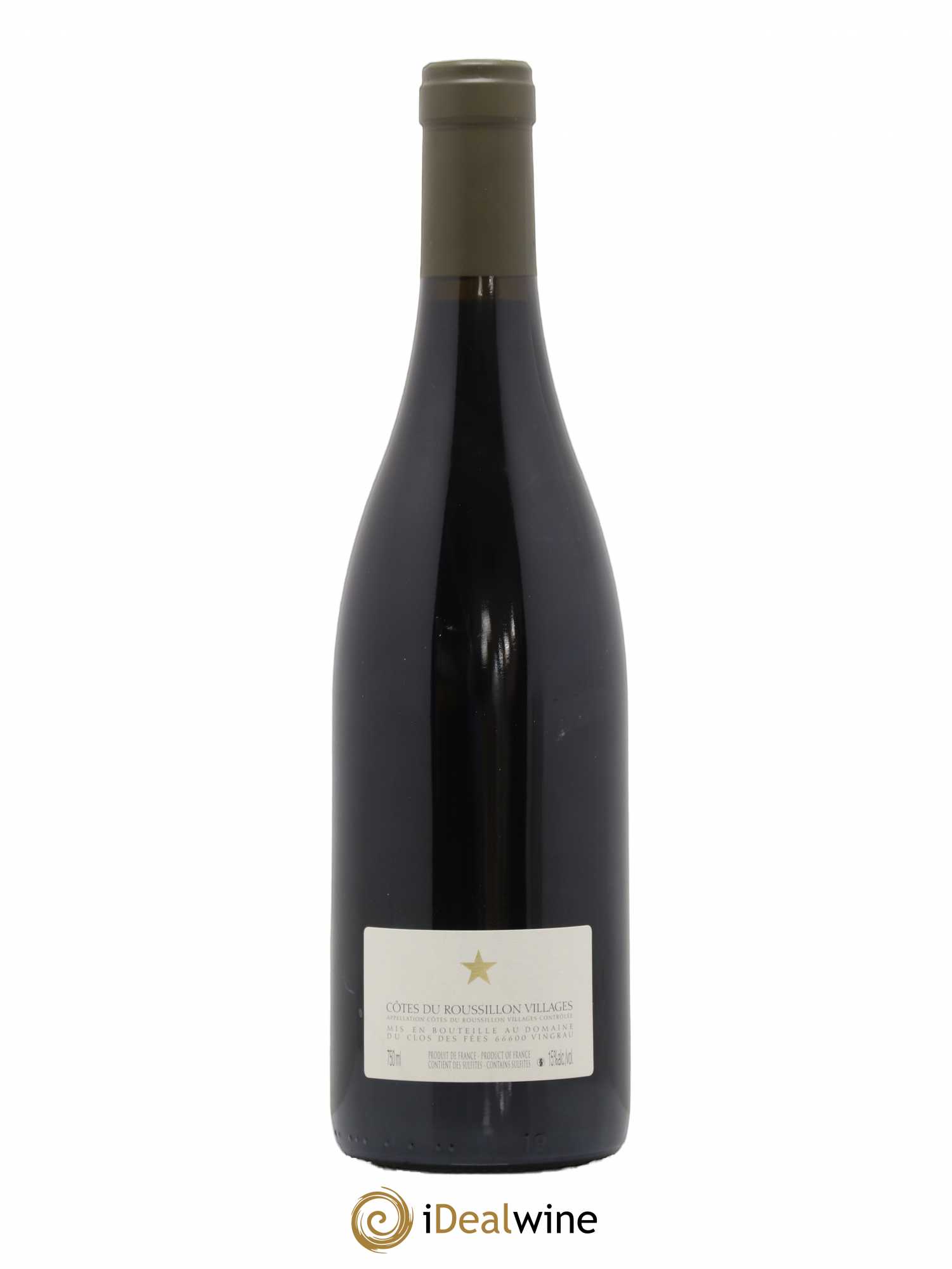 Côtes du Roussillon Villages Clos des Fées Hervé Bizeul 2009 - Lot de 1 bouteille - 1