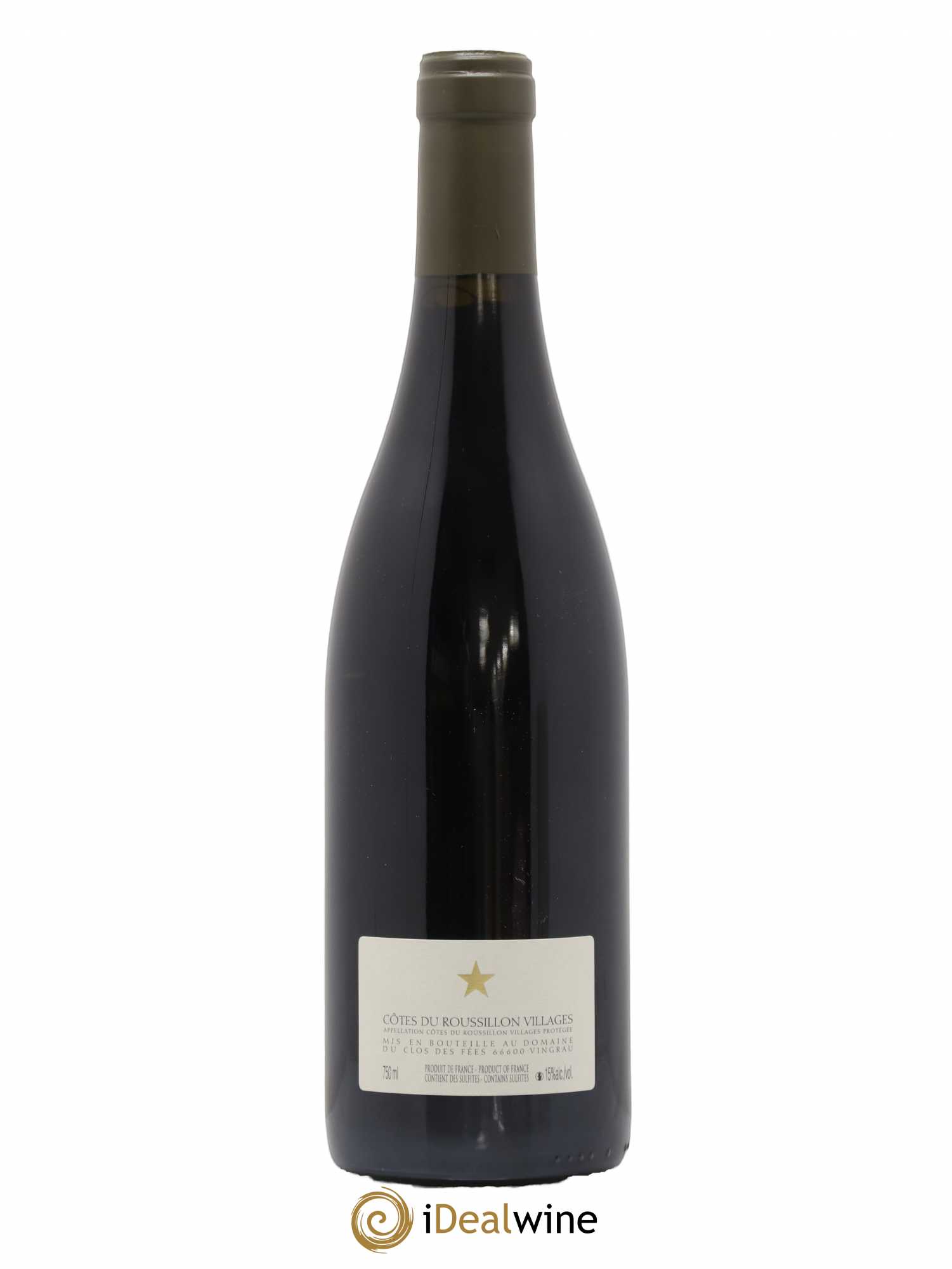 Côtes du Roussillon Villages Clos des Fées Hervé Bizeul 2013 - Lot de 1 bouteille - 1