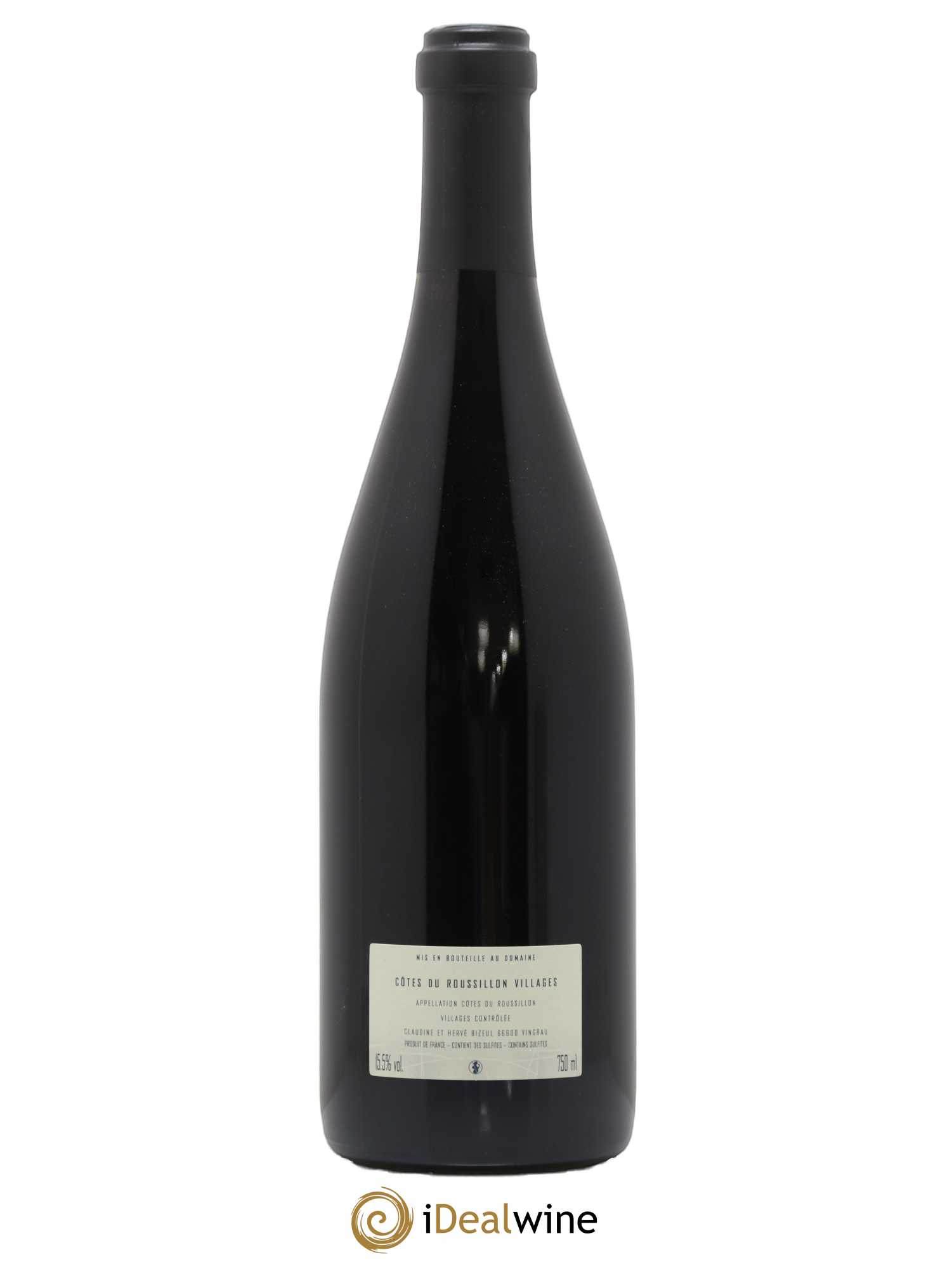 Côtes du Roussillon Villages Clos des Fées La Petite Sibérie Hervé Bizeul 2010 - Lot de 1 bouteille - 1