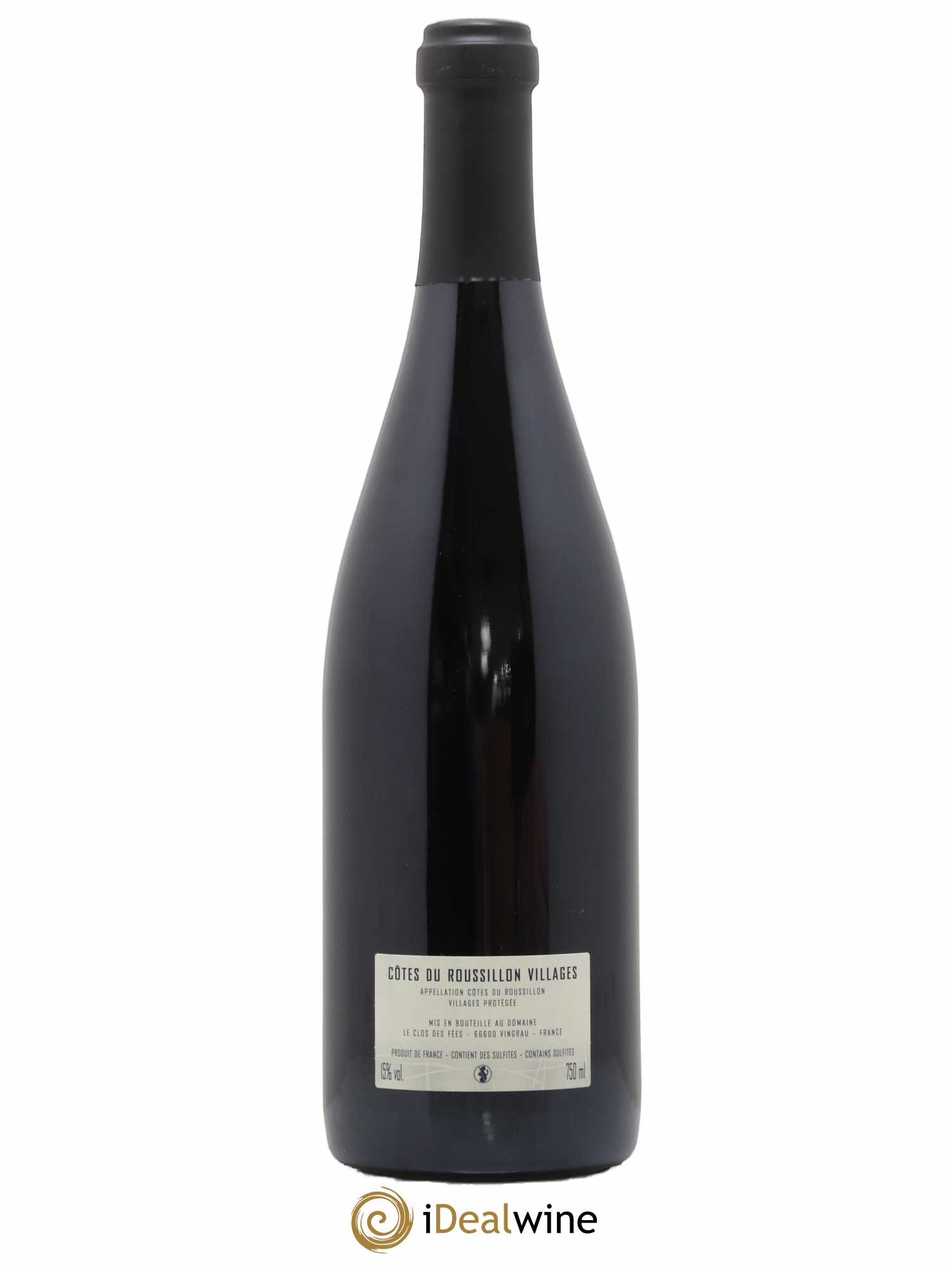 Côtes du Roussillon Villages Clos des Fées La Petite Sibérie Hervé Bizeul 2012 - Lot de 1 bouteille - 1