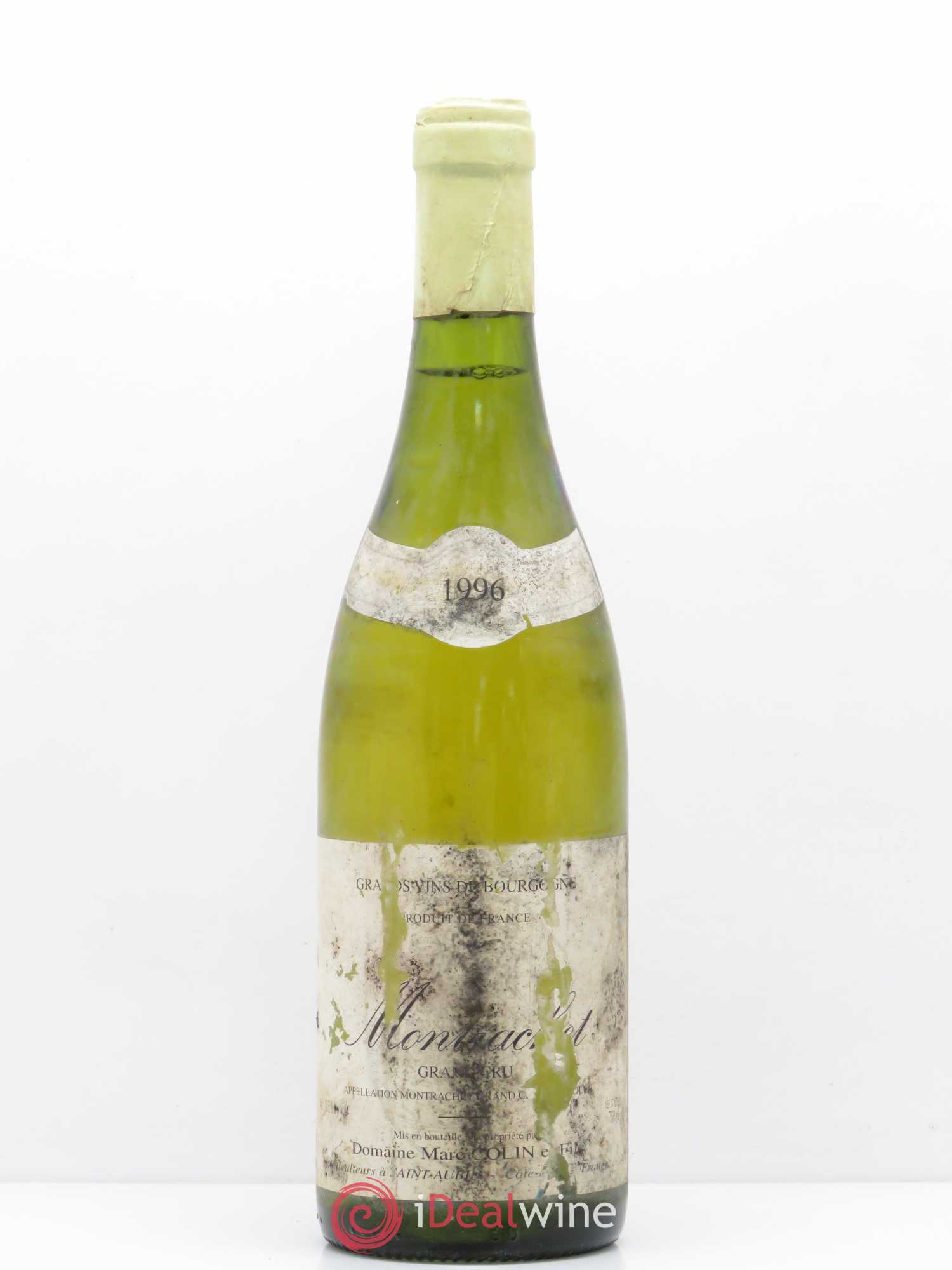 Montrachet Grand Cru Marc Colin & Fils 1996 - Lot de 1 bouteille - 0