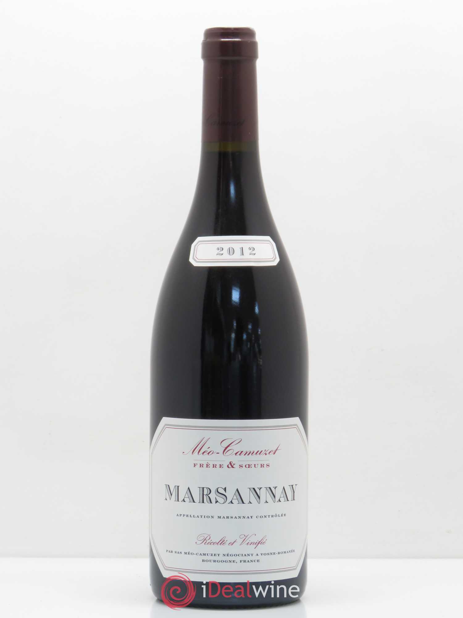 Marsannay Méo-Camuzet (Frère & Soeurs) 2012 - Lot de 1 bouteille - 0