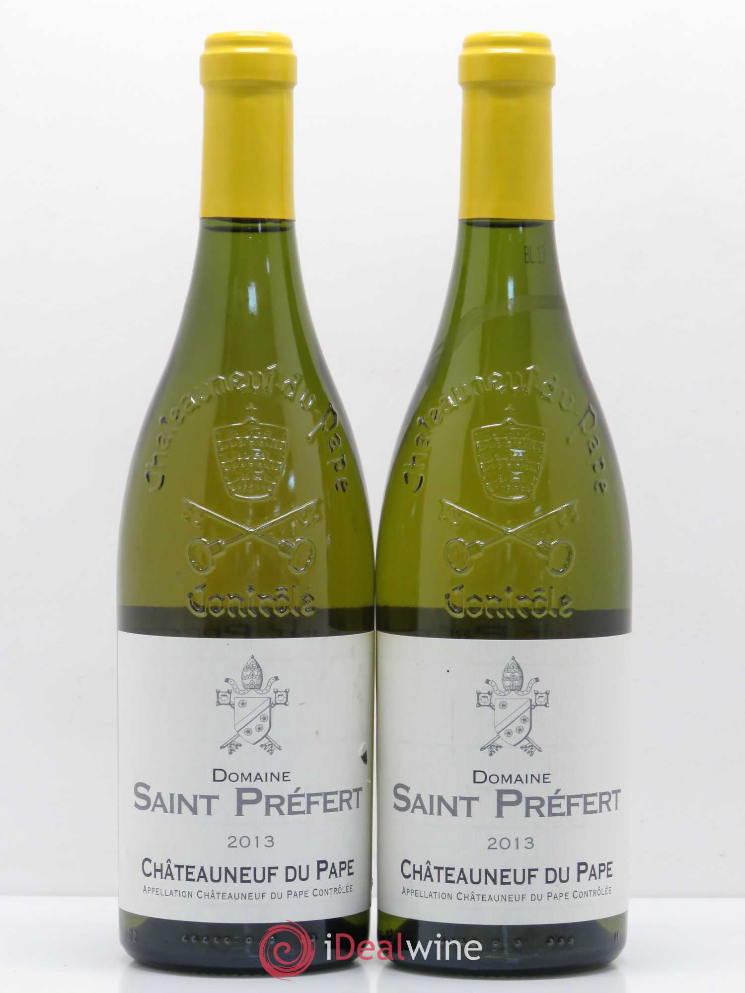 Châteauneuf-du-Pape Domaine de Saint Préfert 2013 - Lot de 2 bouteilles - 0