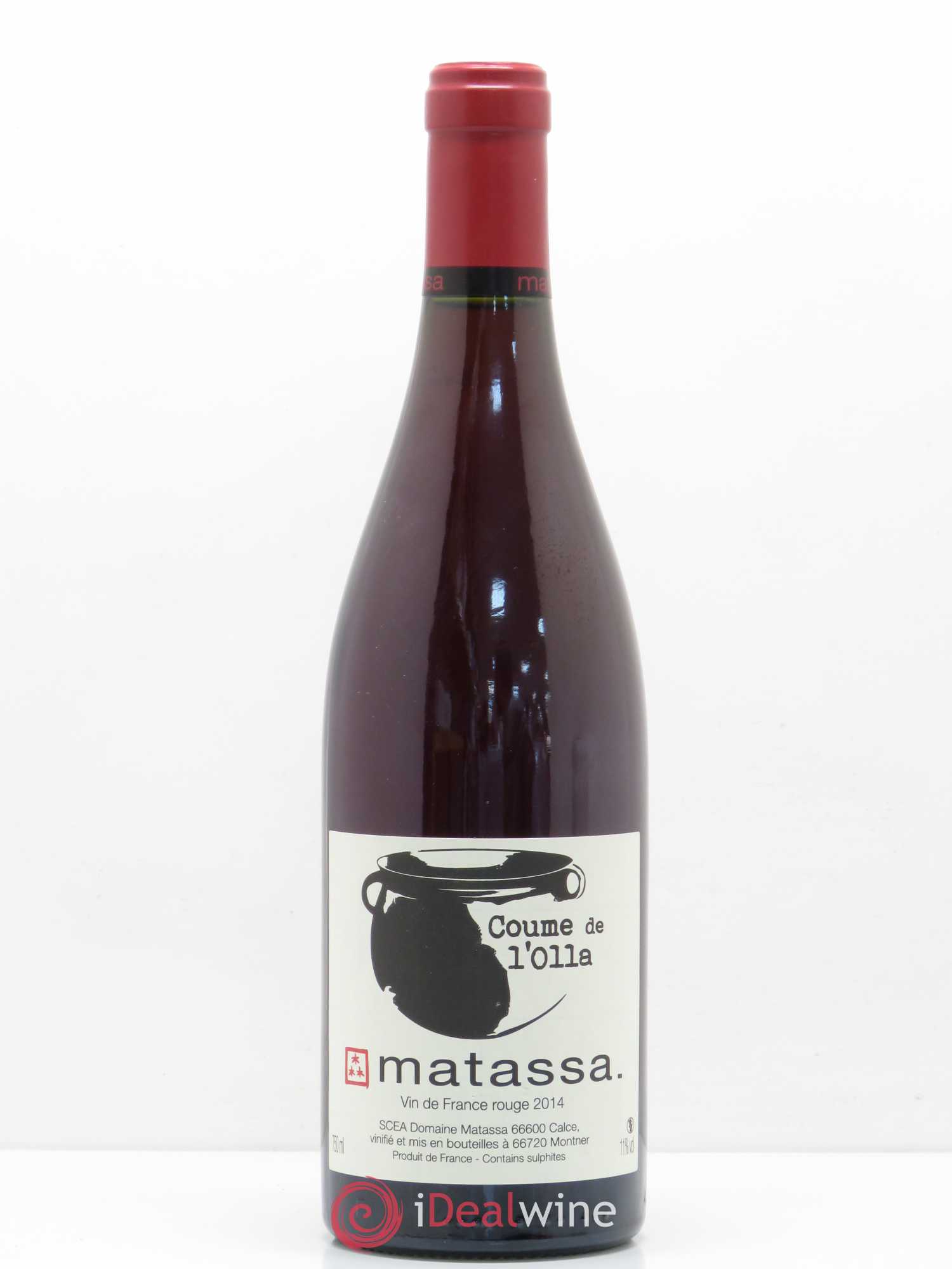Vin de France Coume de Lolla Matassa 2014 - Posten von 1 Flasche - 0