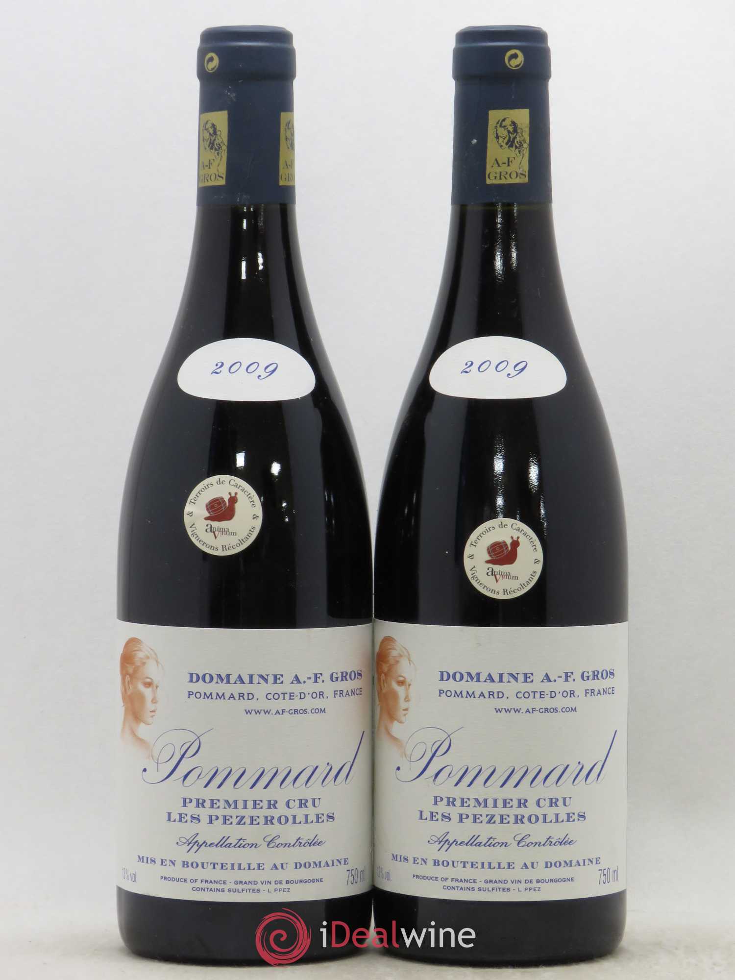 Pommard 1er Cru Les Pézerolles A.-F. Gros 2009 - Lot de 2 bouteilles - 0
