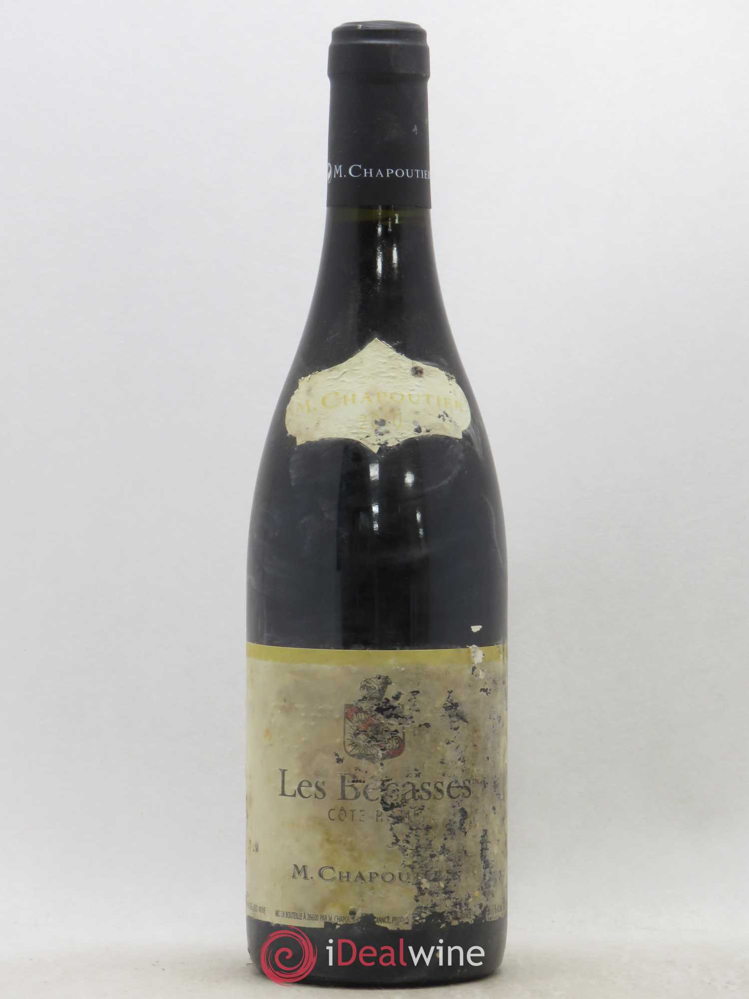 Côte-Rôtie Les Bécasses Chapoutier 2010 - Lot de 1 bouteille - 0