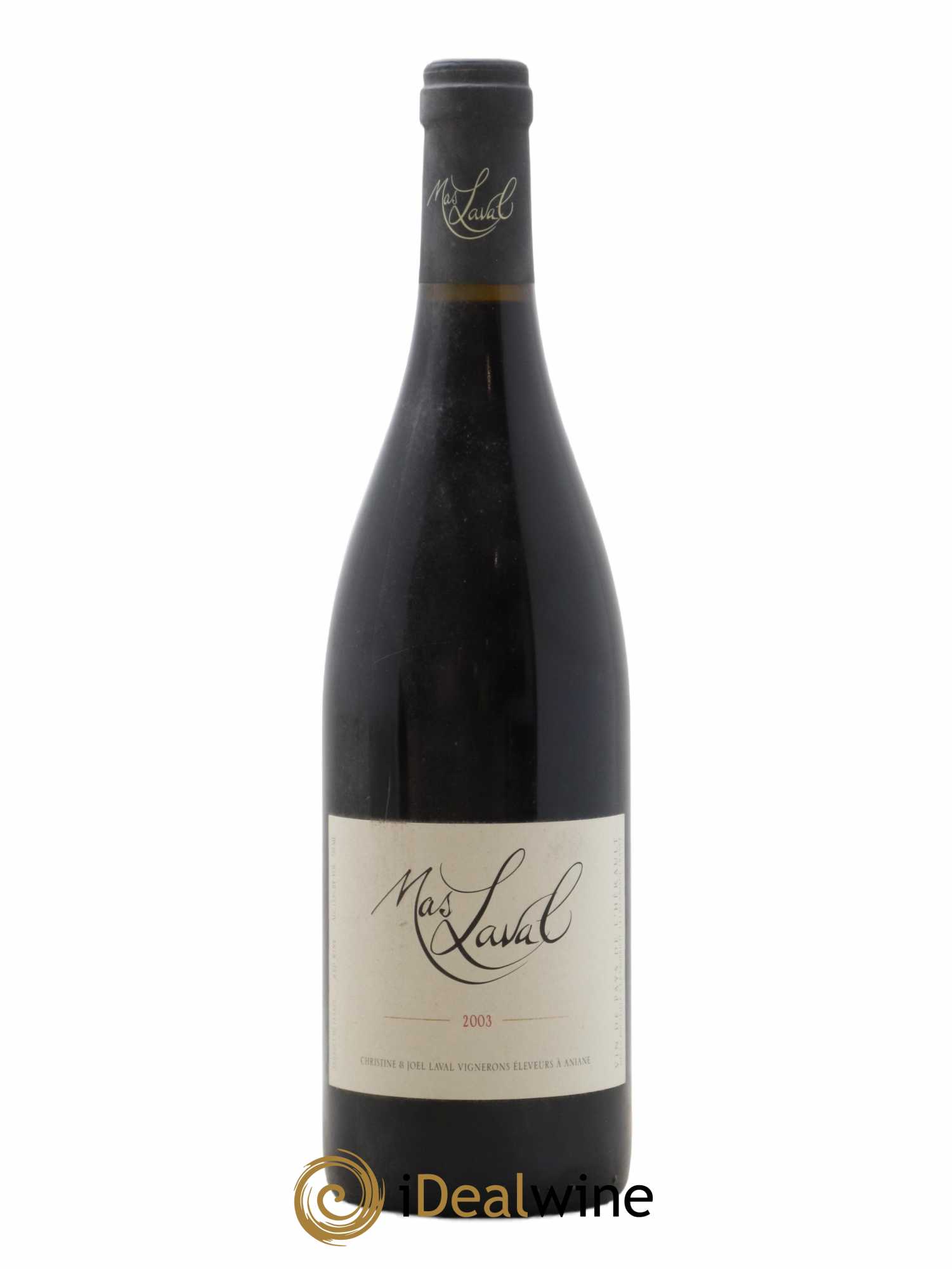 Pays d'Hérault Mas Laval Grande Cuvée Joël Laval (sans prix de réserve) 2003 - Lot de 1 bouteille - 0