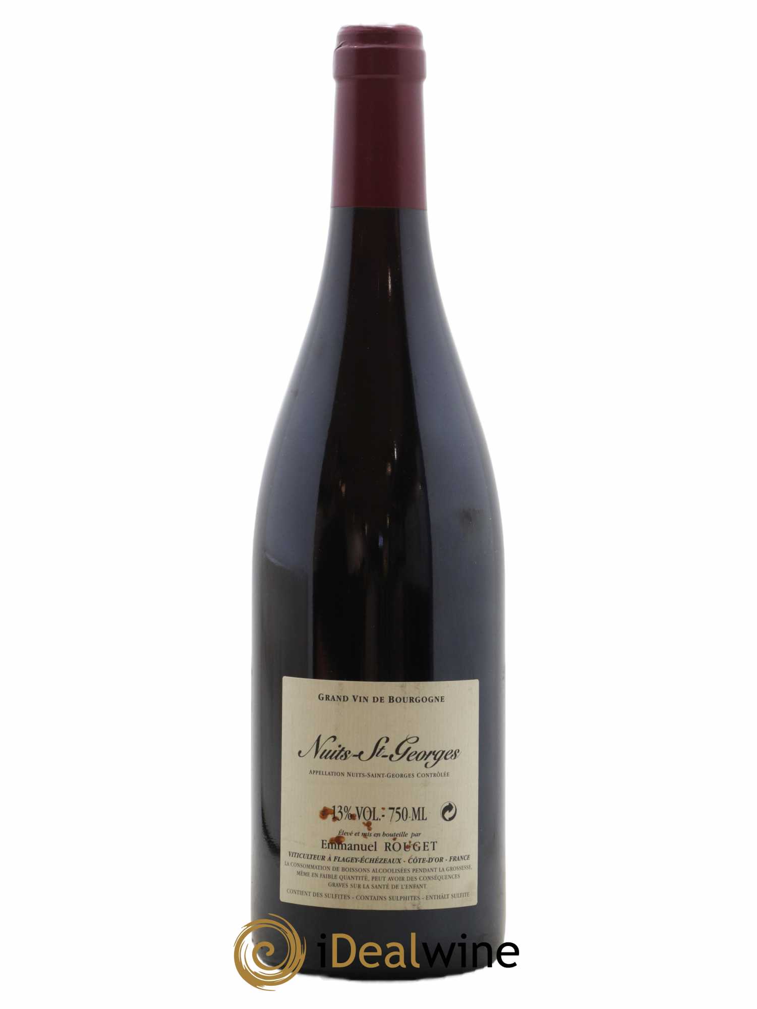 Nuits-Saint-Georges Emmanuel Rouget 2008 - Lot of 1 bottle - 1
