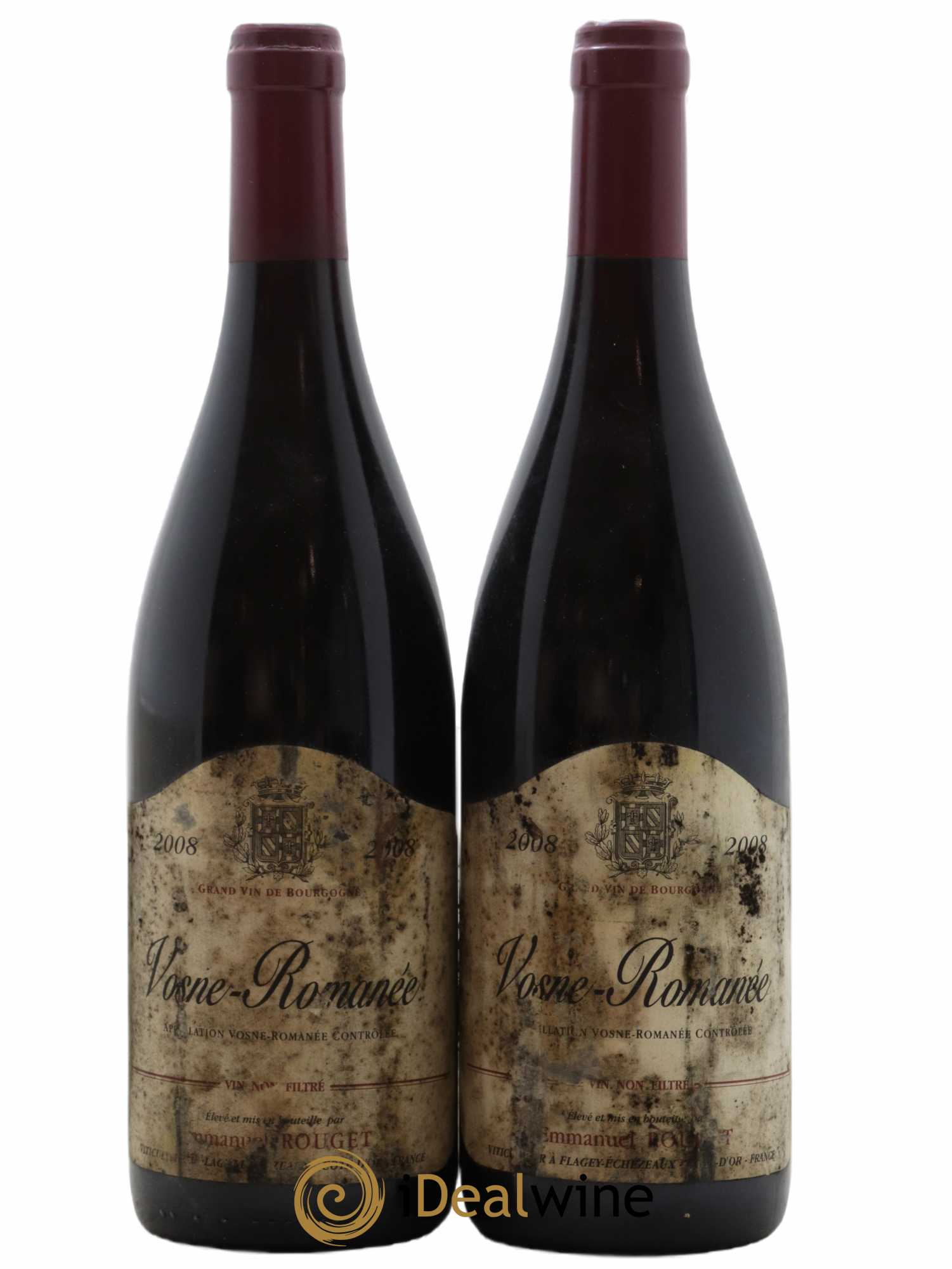 Vosne-Romanée Emmanuel Rouget 2008 - Posten von 2 Flaschen - 0