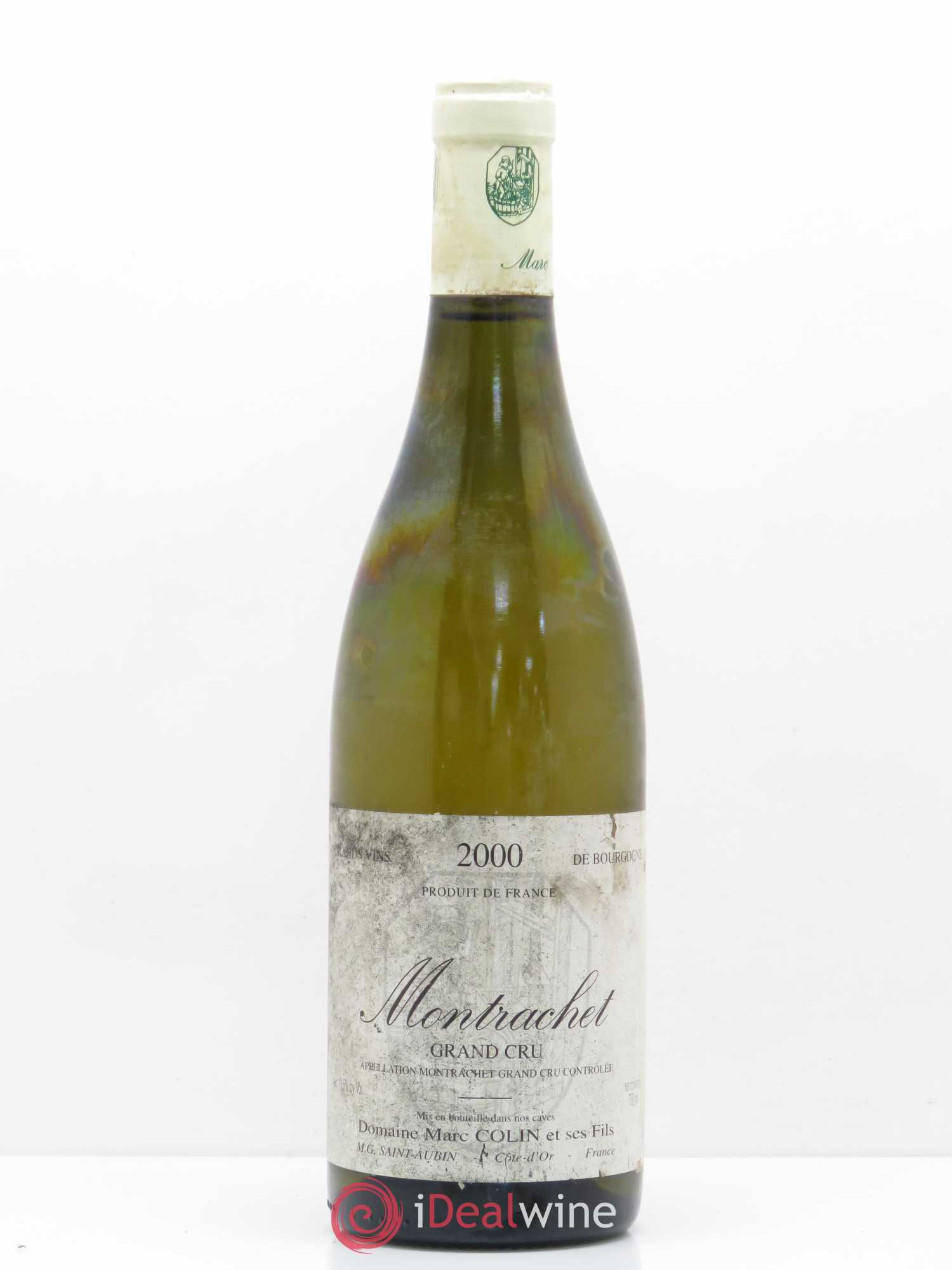 Montrachet Grand Cru Marc Colin & Fils 2000 - Lot de 1 bouteille - 0