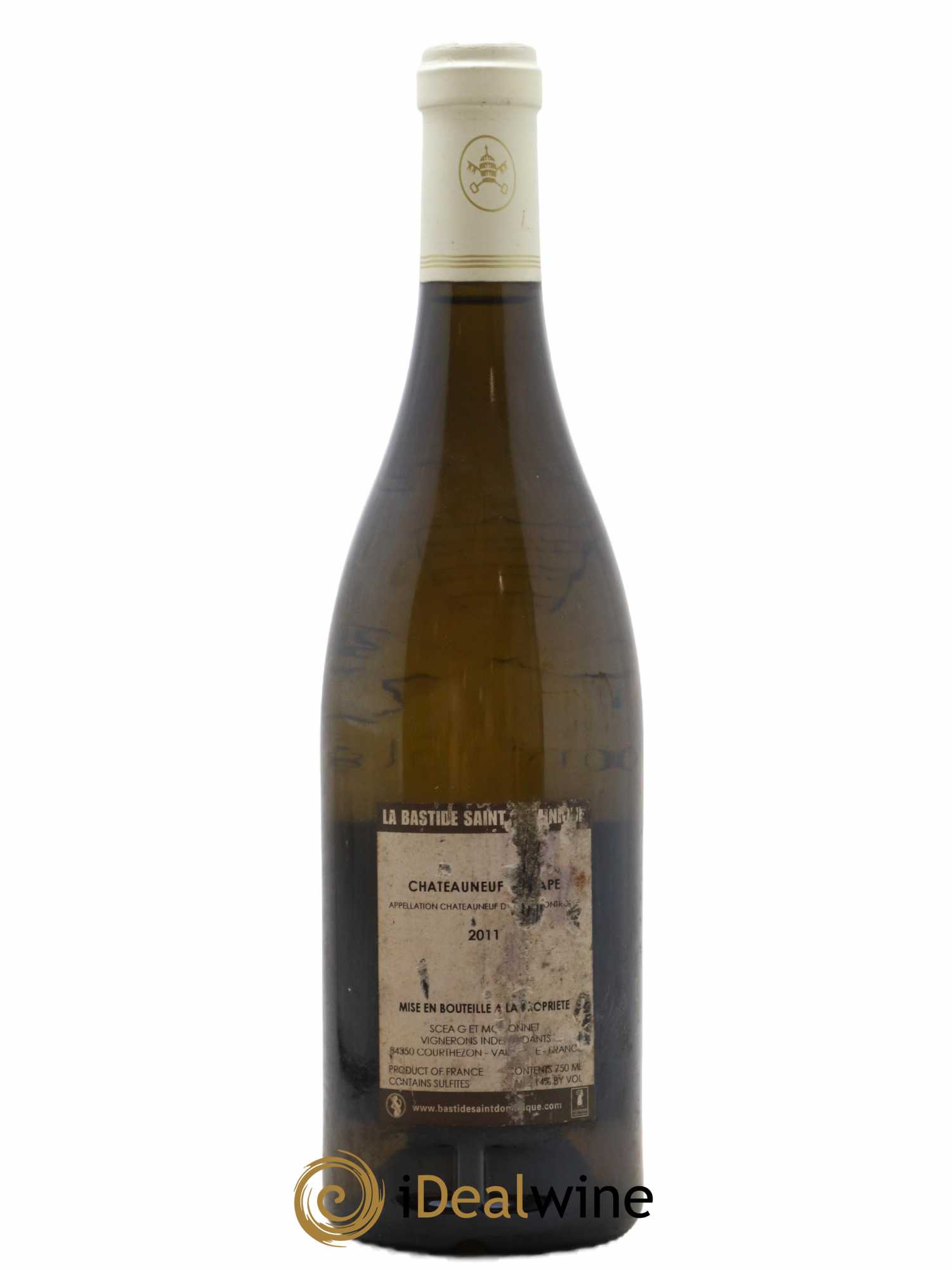Châteauneuf-du-Pape Bastide Saint Dominique (no reserve) 2011 - Lot of 1 bottle - 1