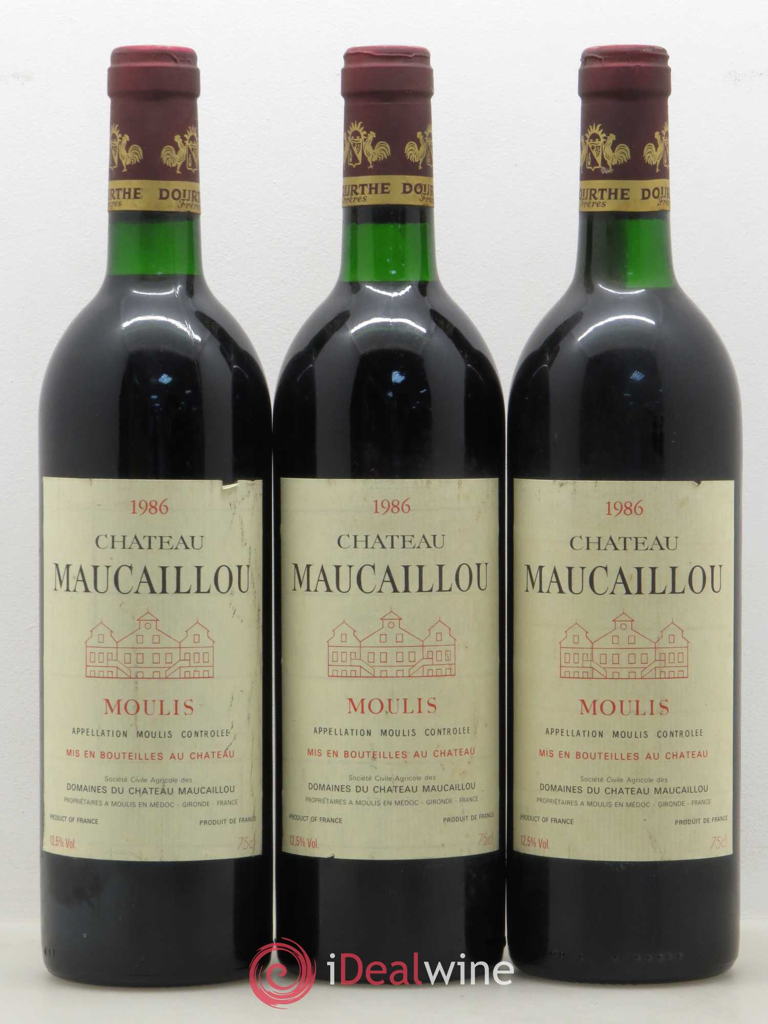 Château Maucaillou 1986 - Lot de 12 bouteilles - 4