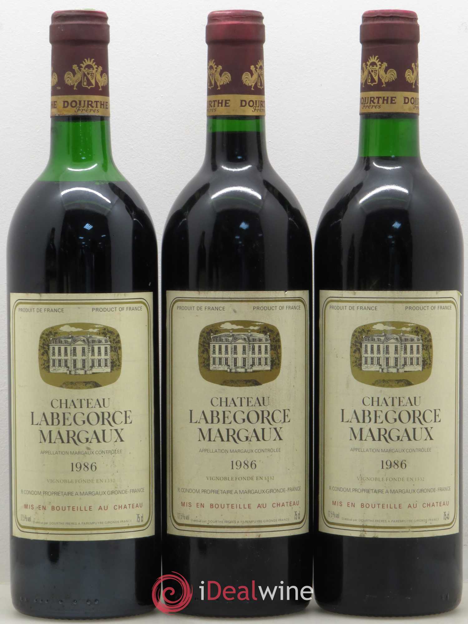 Château Labegorce Cru Bourgeois 1986 - Lot de 6 bouteilles - 2