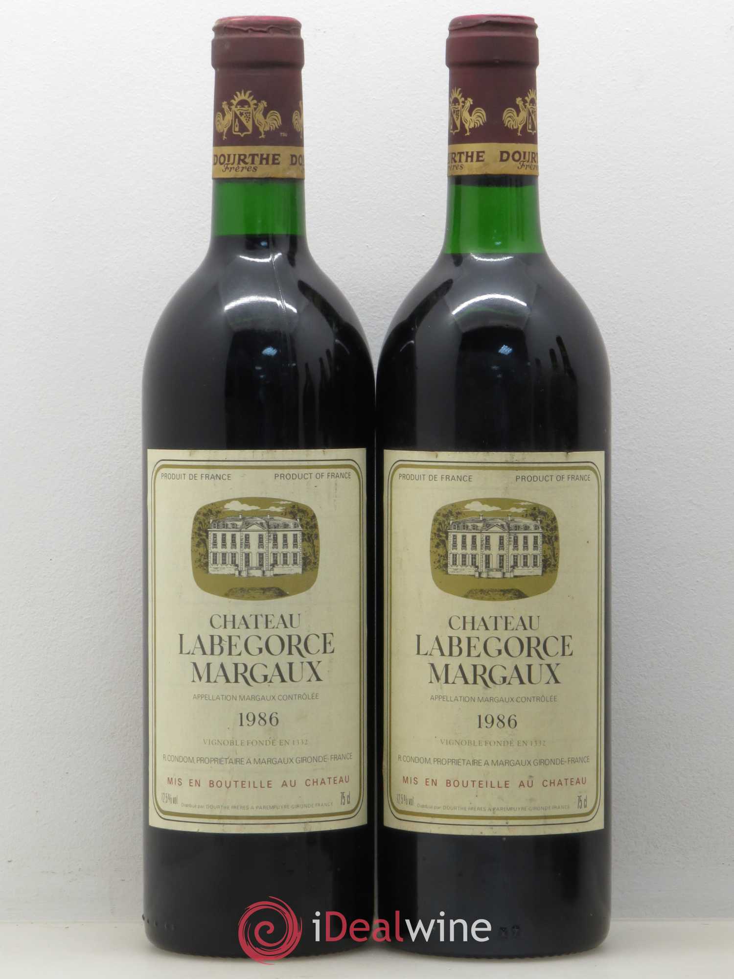 Château Labegorce Cru Bourgeois 1986 - Lot de 5 bouteilles - 2