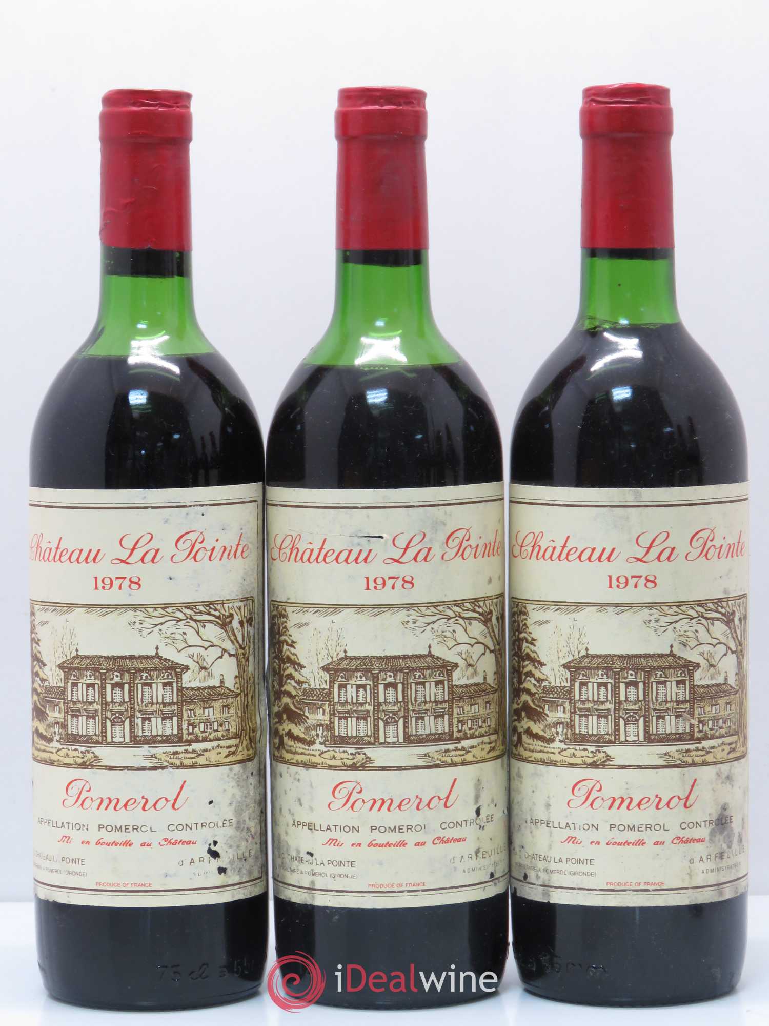 Château la Pointe 1978 - Lot de 6 bouteilles - 1