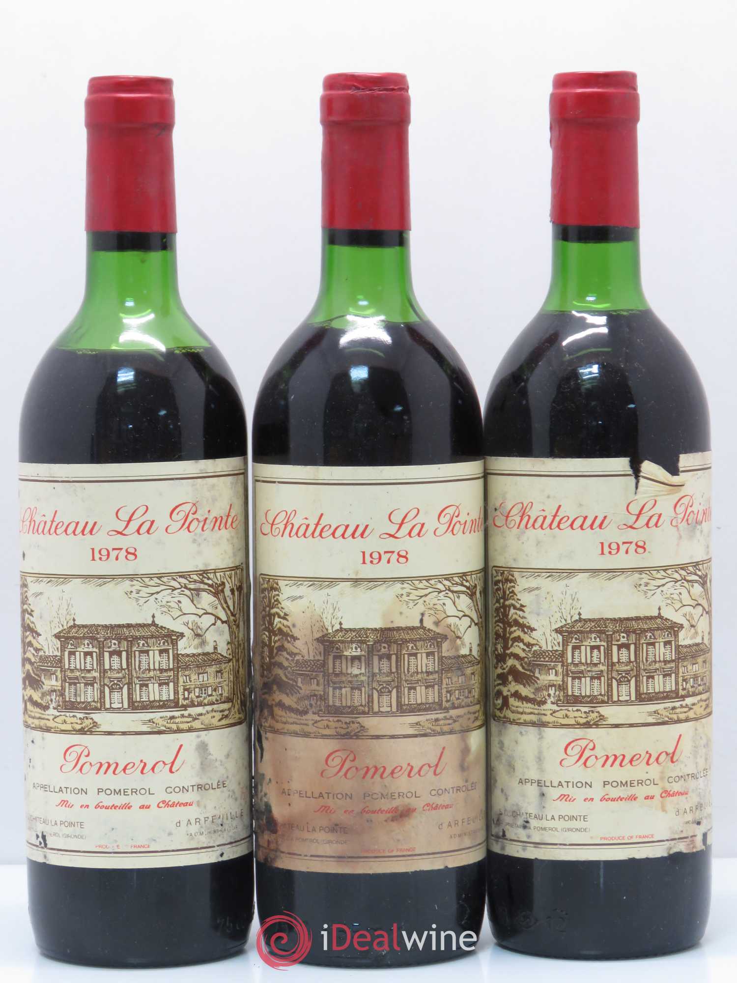 Château la Pointe 1978 - Lot de 6 bouteilles - 2