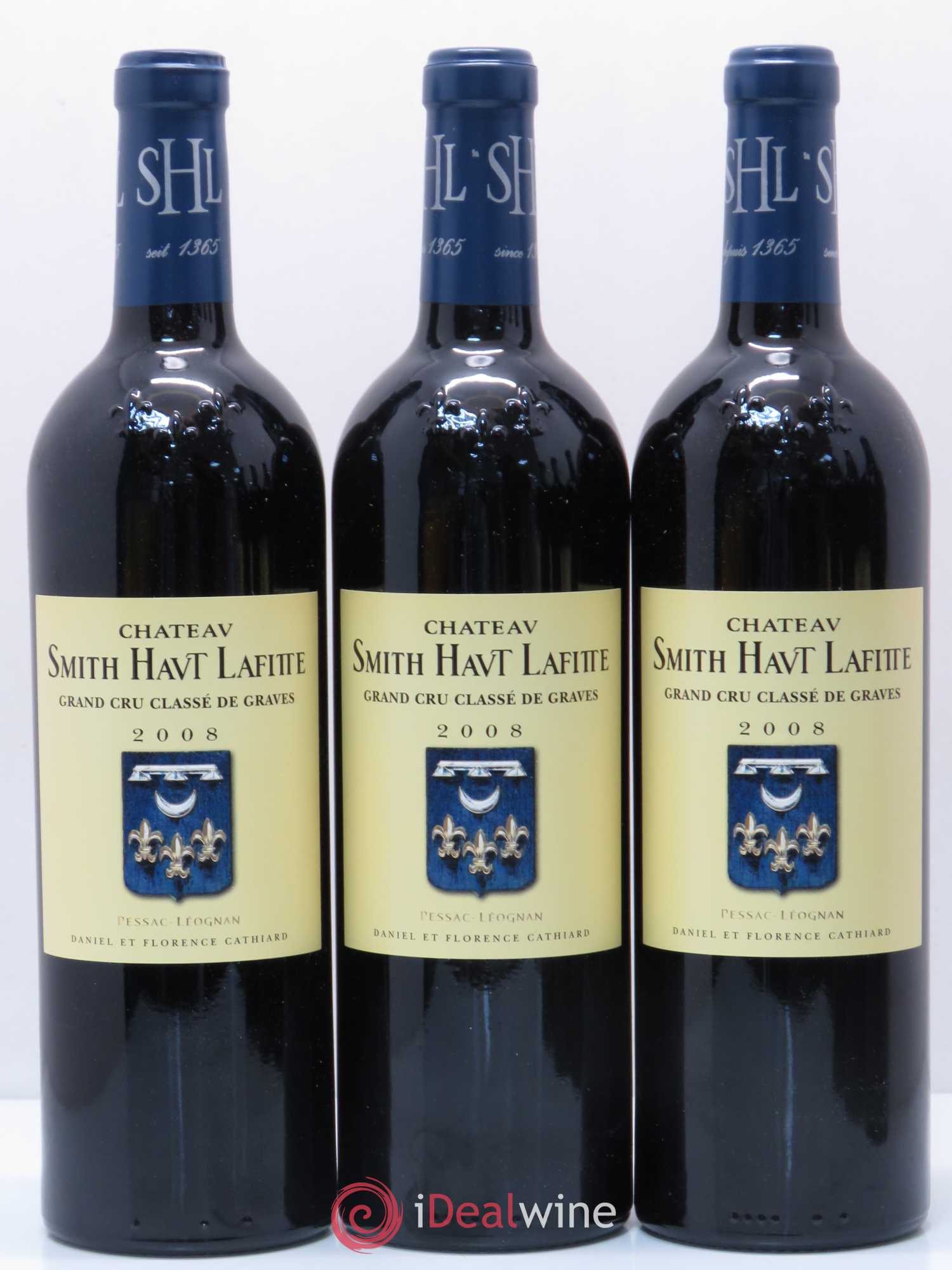 Château Smith Haut Lafitte Cru Classé de Graves 2008 - Lot de 6 bouteilles - 1