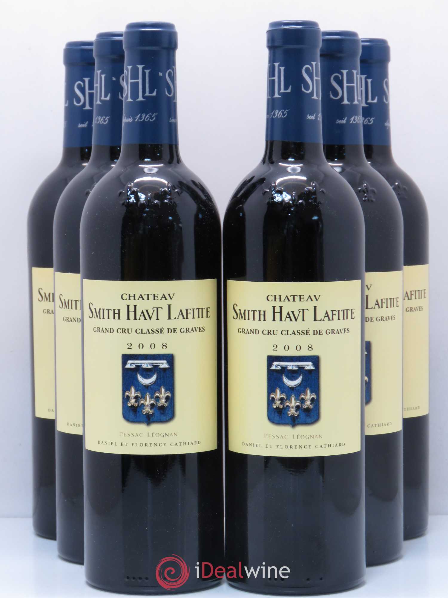 Château Smith Haut Lafitte Cru Classé de Graves 2008 - Lot de 6 bouteilles - 0