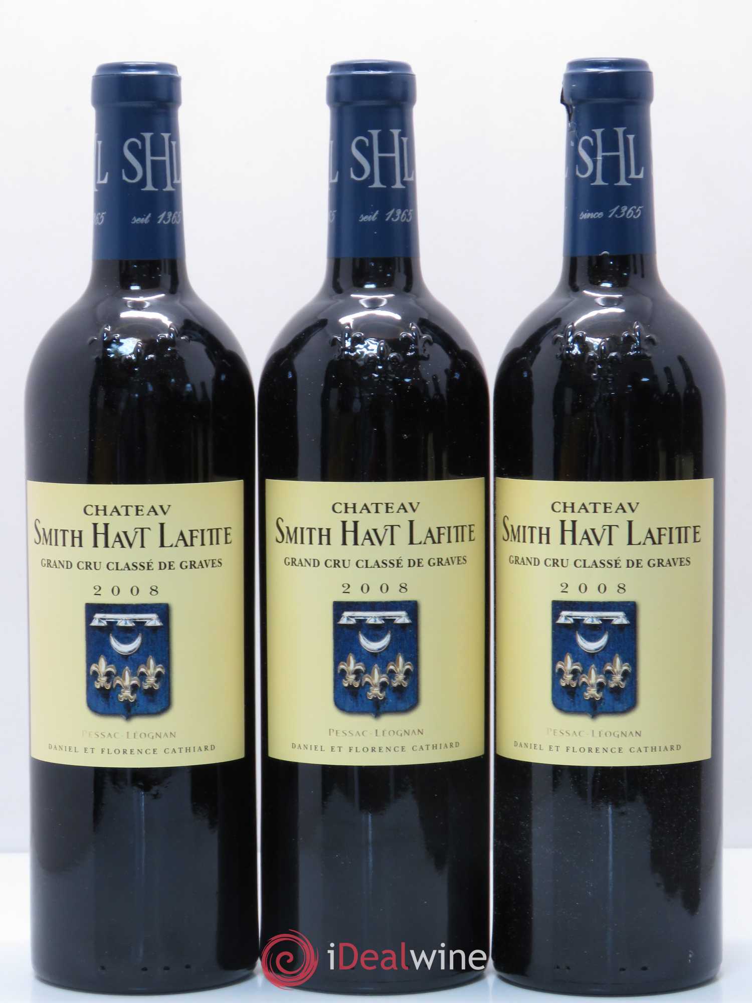 Château Smith Haut Lafitte Cru Classé de Graves 2008 - Lot de 6 bouteilles - 1