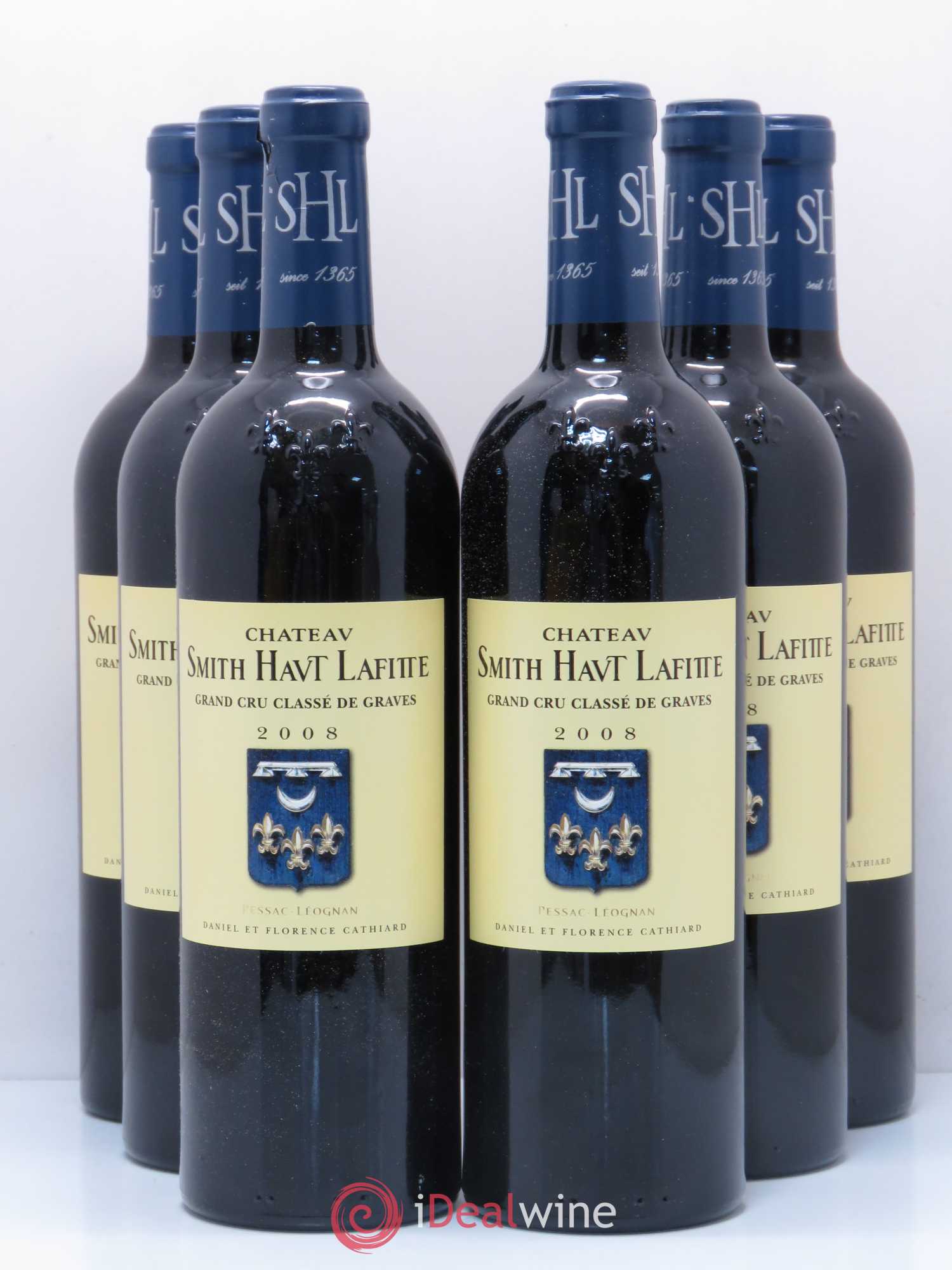 Château Smith Haut Lafitte Cru Classé de Graves 2008 - Lot de 6 bouteilles - 0