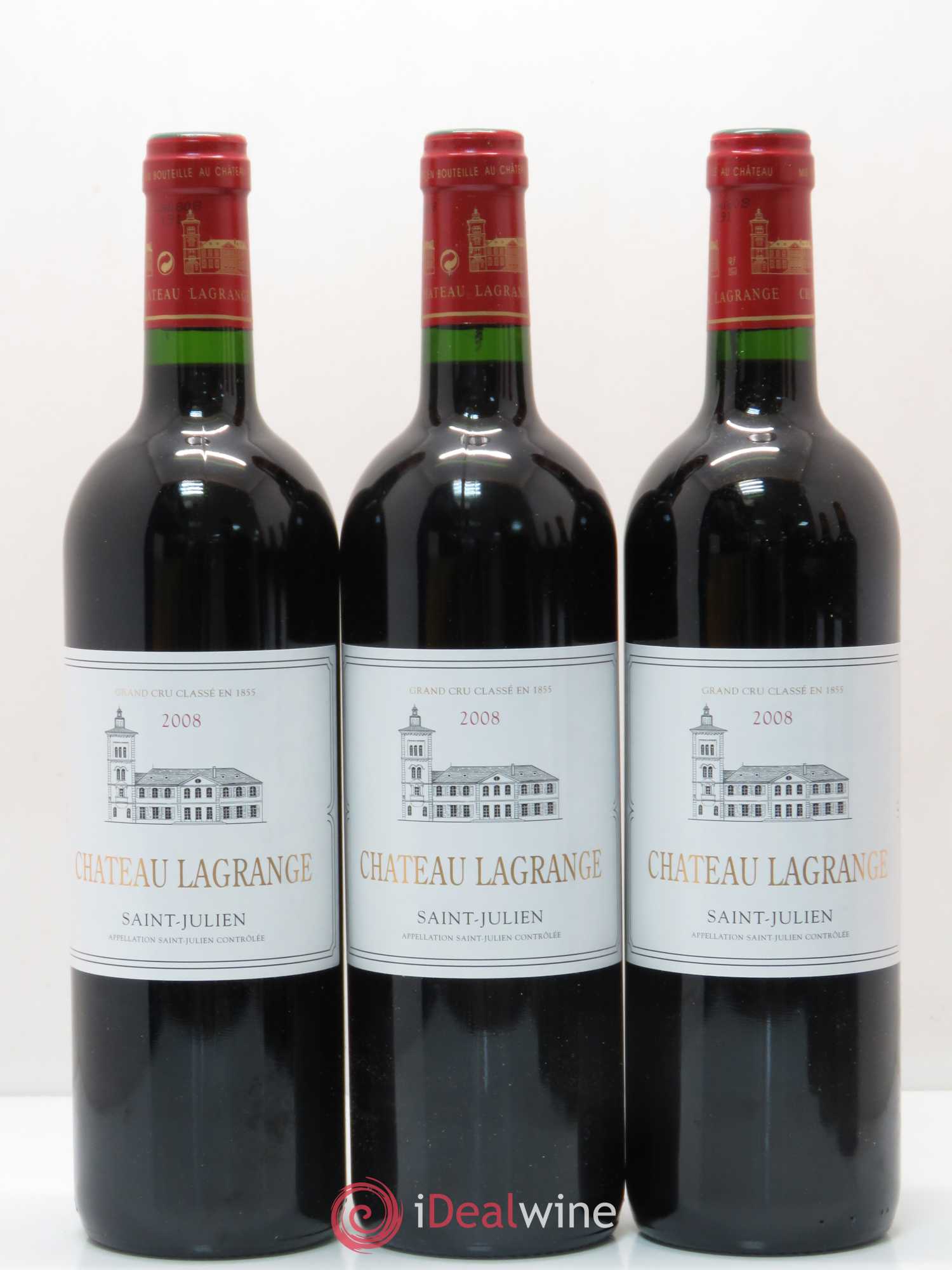 Château Lagrange 3ème Grand Cru Classé 2008 - Lot de 6 bouteilles - 1