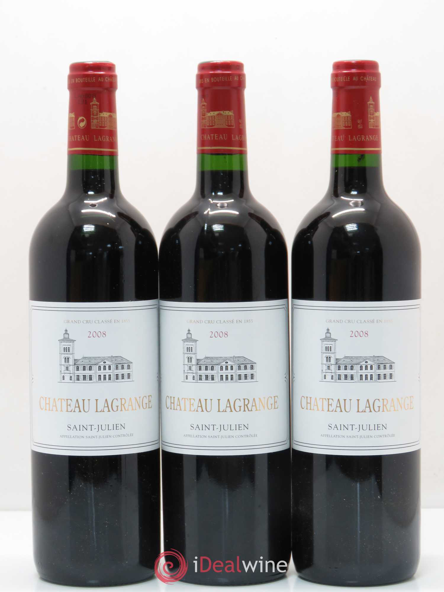 Château Lagrange 3ème Grand Cru Classé 2008 - Lot de 6 bouteilles - 2