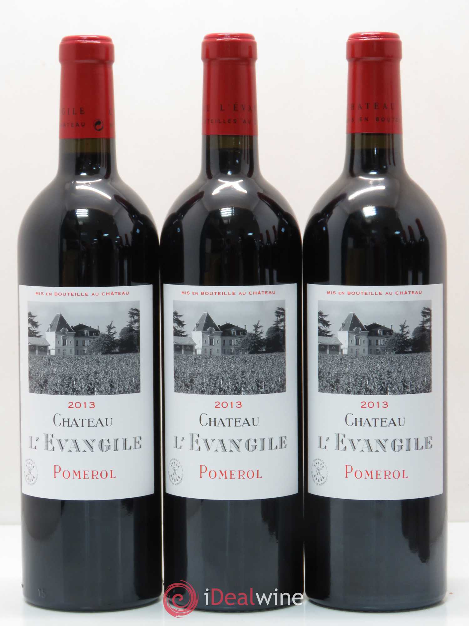 Château l' Évangile 2013 - Lot de 6 bouteilles - 1
