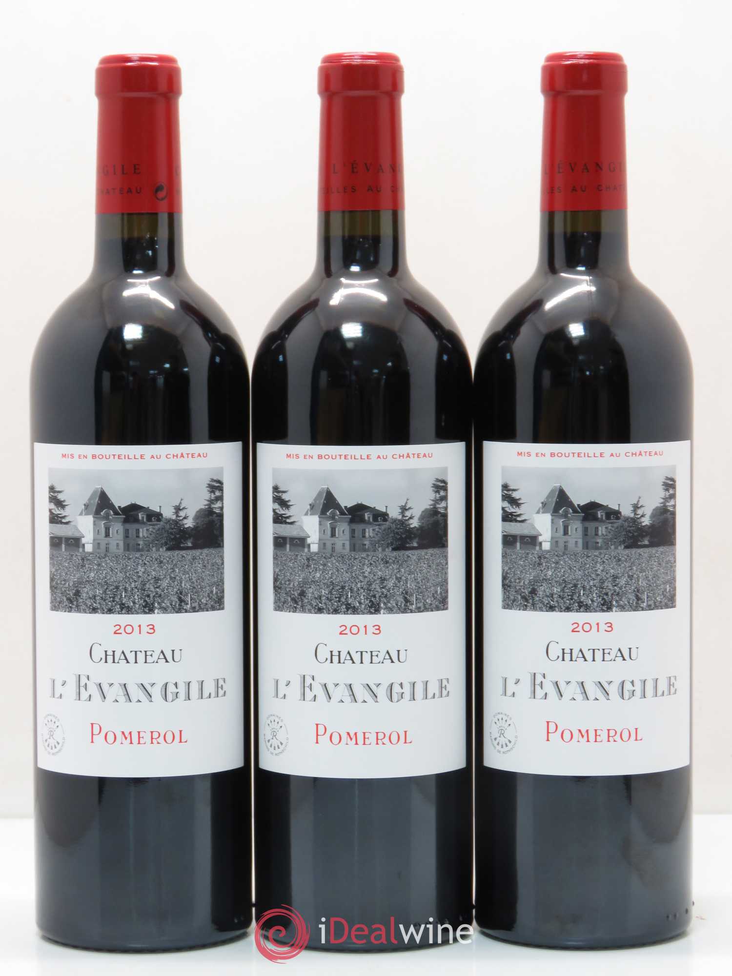 Château l' Évangile 2013 - Lot de 6 bouteilles - 2