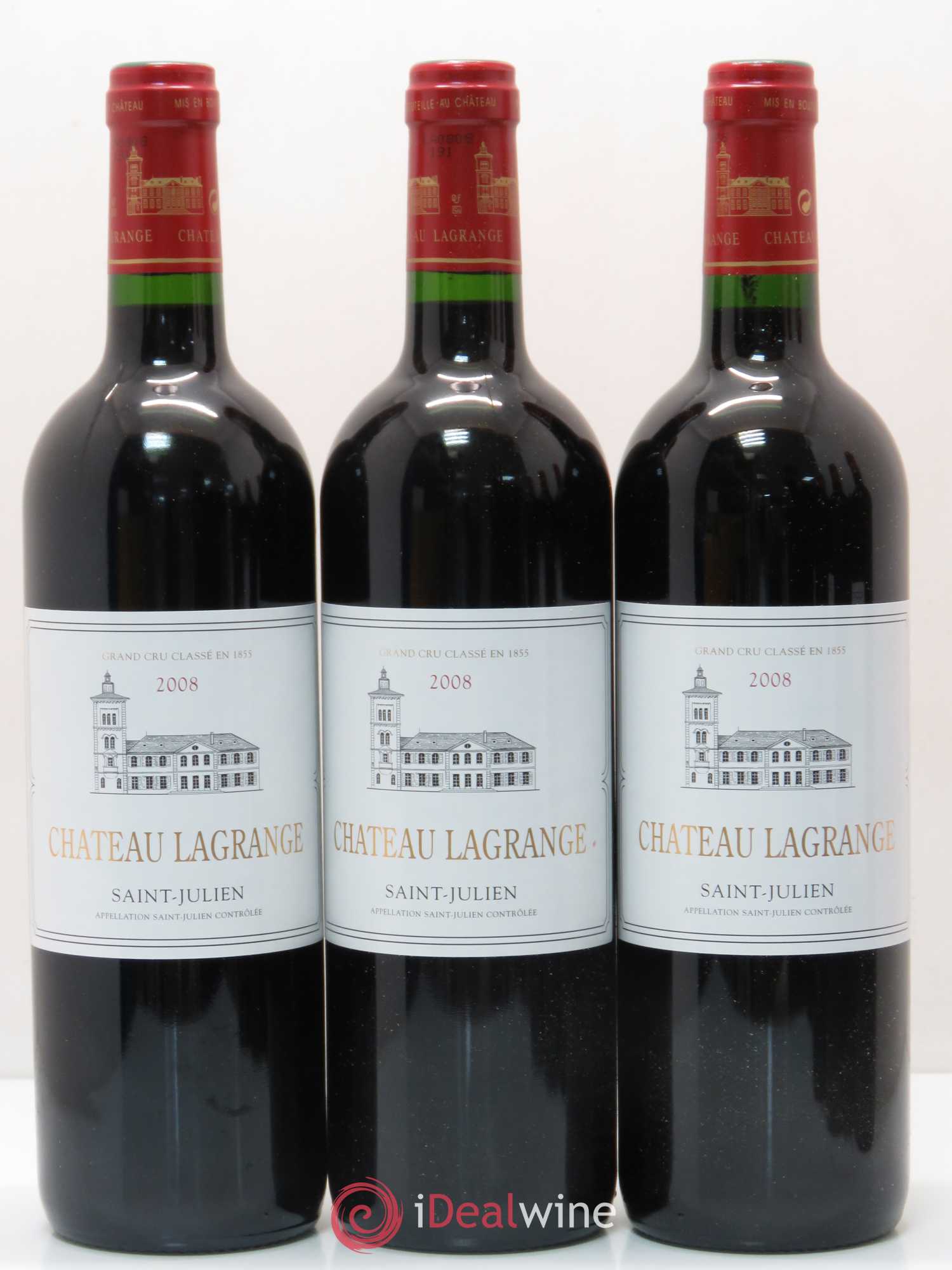 Château Lagrange 3ème Grand Cru Classé 2008 - Lot de 6 bouteilles - 1