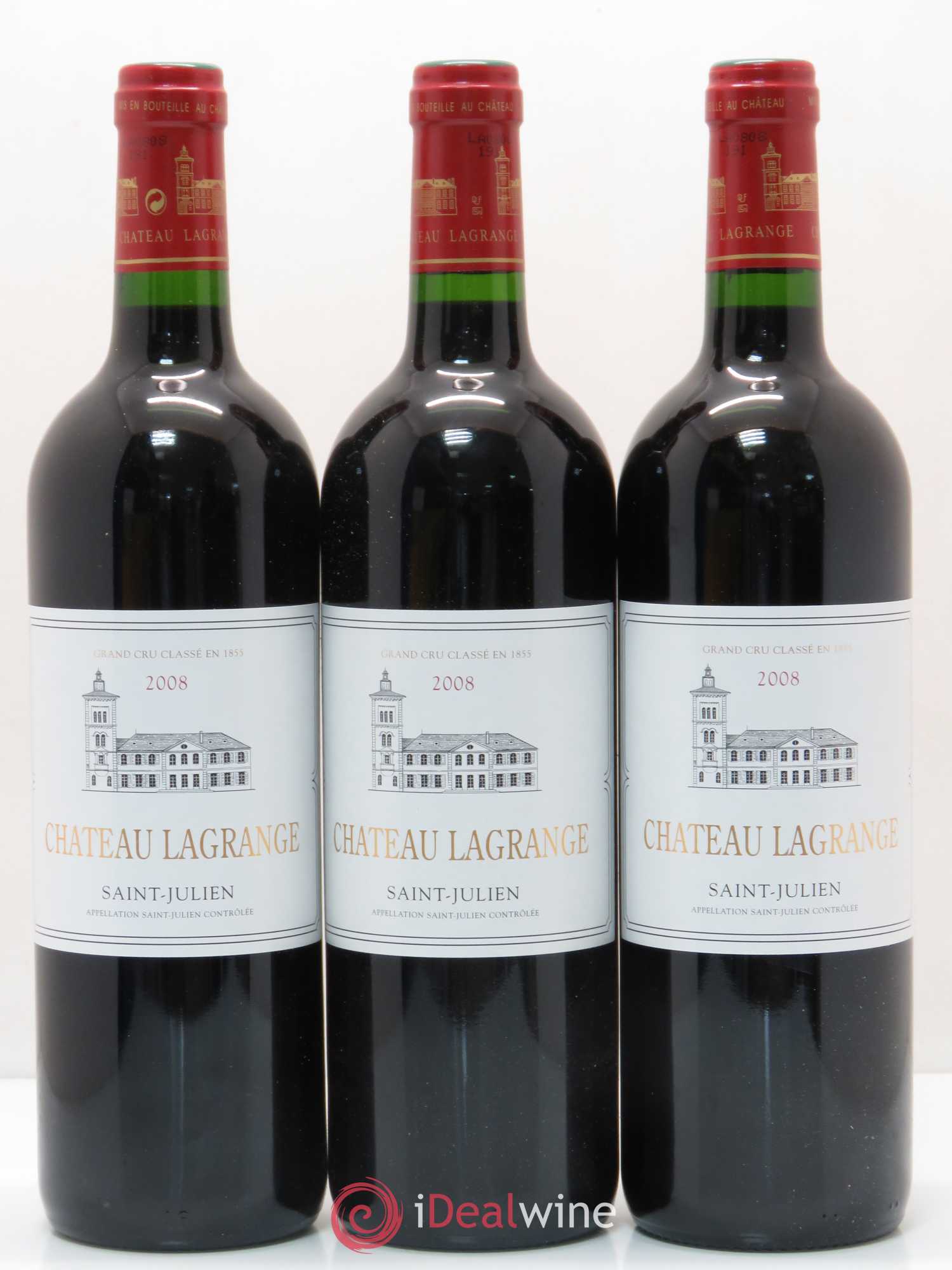 Château Lagrange 3ème Grand Cru Classé 2008 - Lot de 6 bouteilles - 2