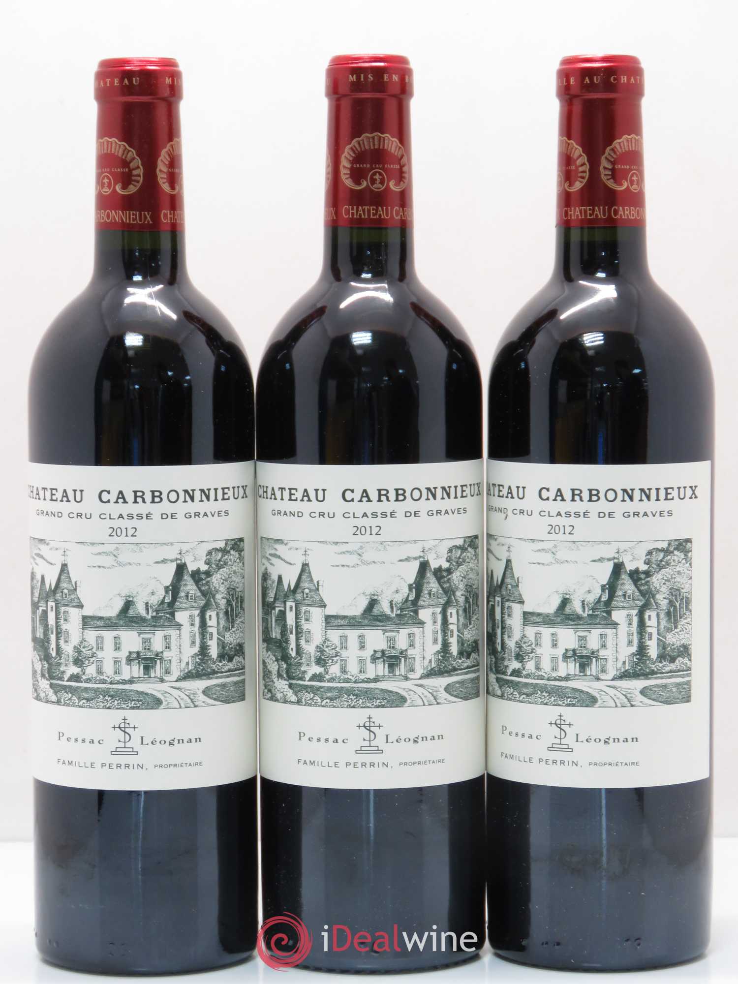 Château Carbonnieux Cru Classé de Graves 2012 - Lot de 6 bouteilles - 2