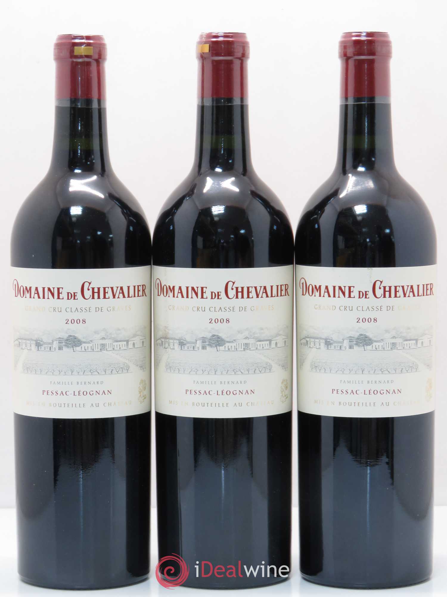 Domaine de Chevalier Cru Classé de Graves 2008 - Lot de 6 bouteilles - 2