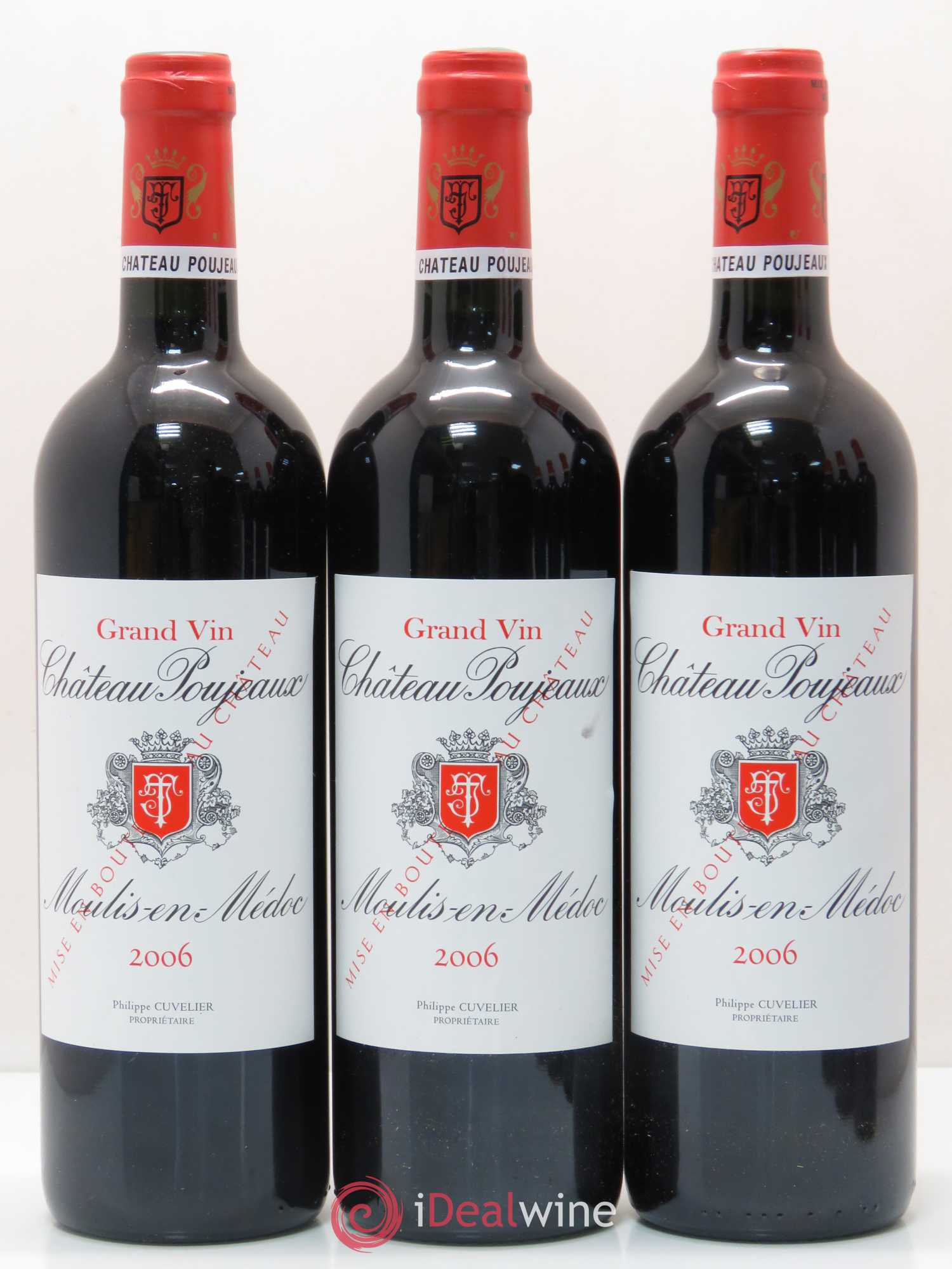 Château Poujeaux 2006 - Lot de 6 bouteilles - 1
