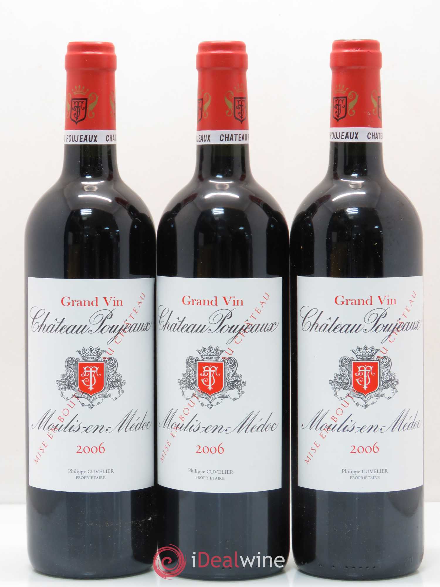 Château Poujeaux 2006 - Lot de 6 bouteilles - 2
