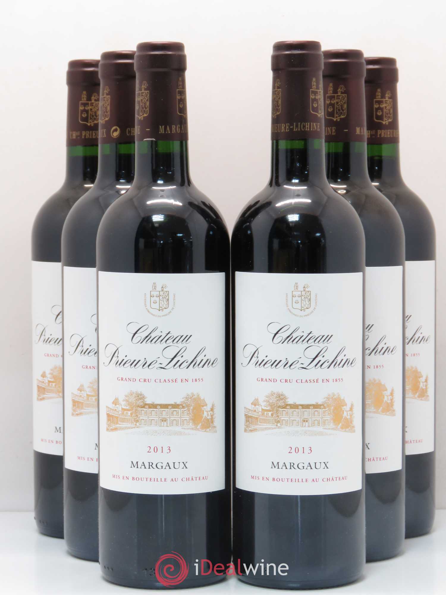 Château Prieuré Lichine 4ème Grand Cru Classé 2013 - Lot de 6 bouteilles - 0