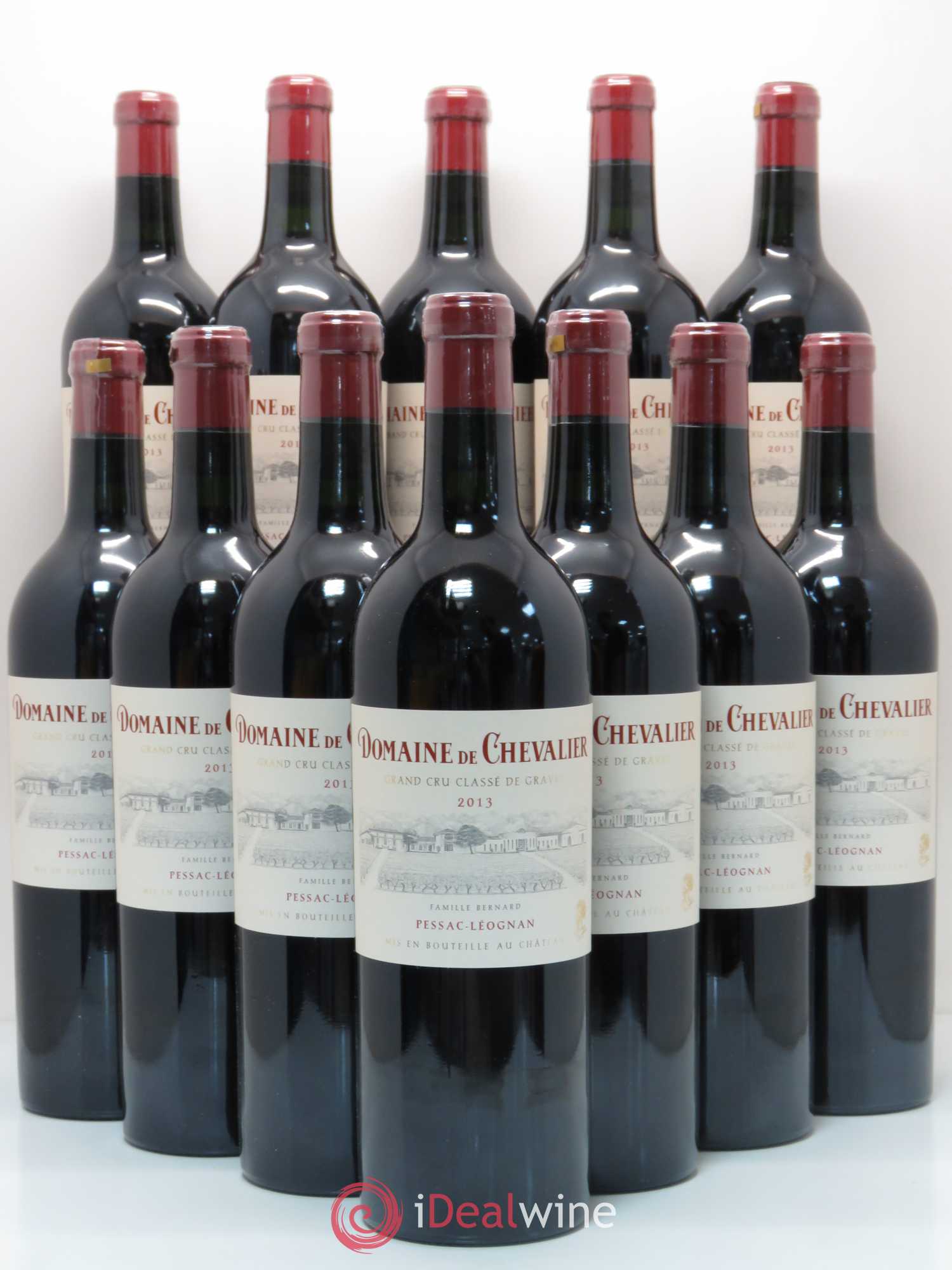 Domaine de Chevalier Cru Classé de Graves 2013 - Lot de 12 bouteilles - 0