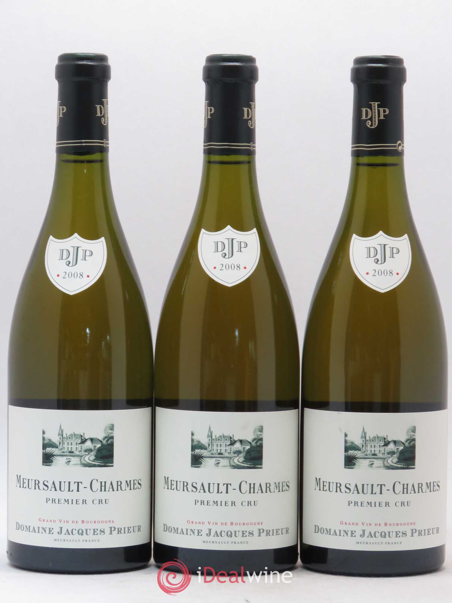 Meursault 1er Cru Charmes Jacques Prieur (Domaine) 2008 - Lot de 3 bouteilles - 0
