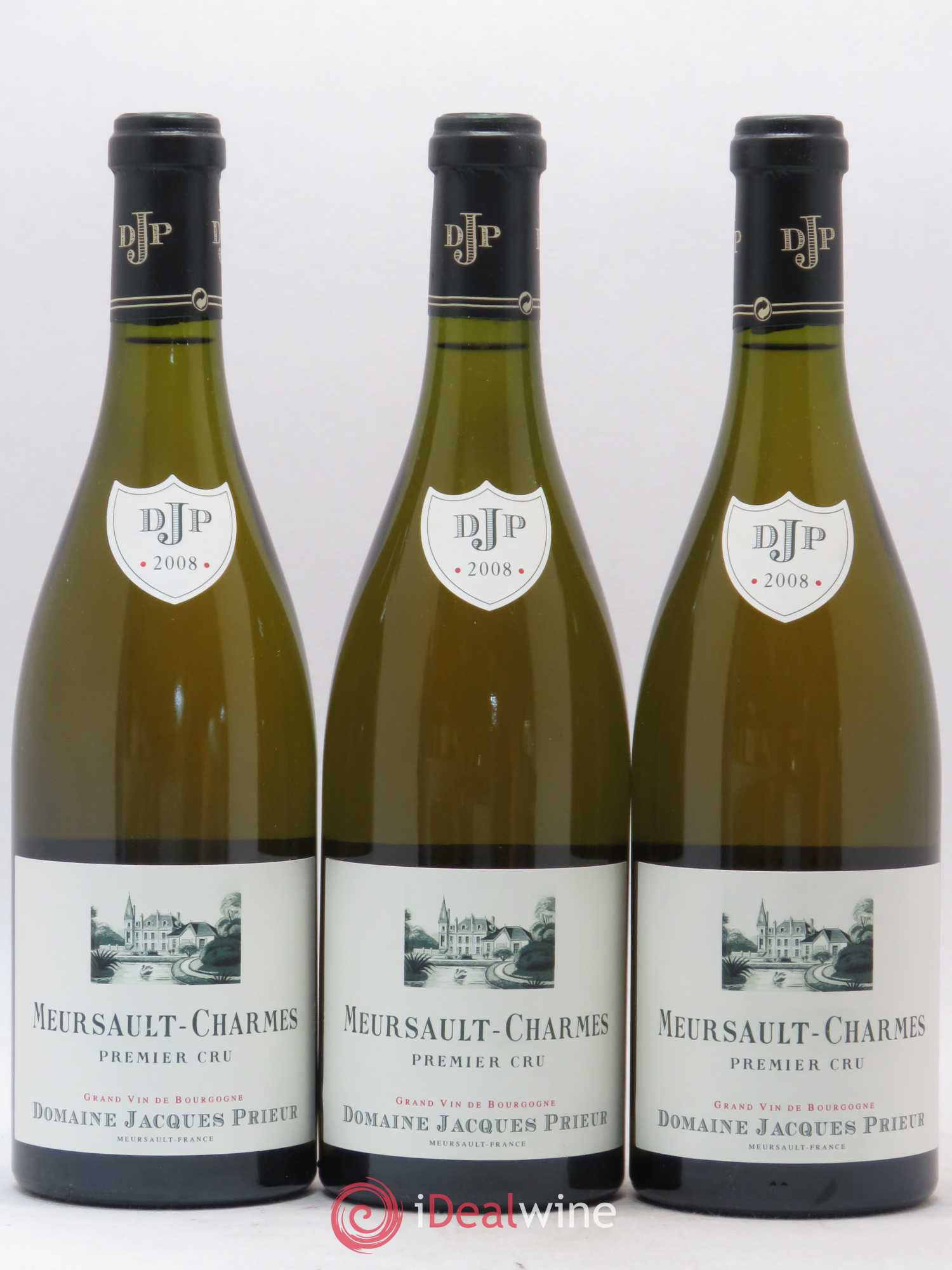 Meursault 1er Cru Charmes Jacques Prieur (Domaine) 2008 - Lot de 3 bouteilles - 0