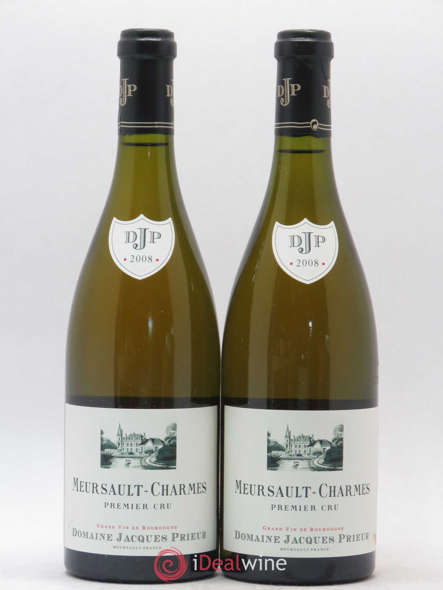 Meursault 1er Cru Charmes Jacques Prieur (Domaine) 2008 - Lot de 2 bouteilles - 0